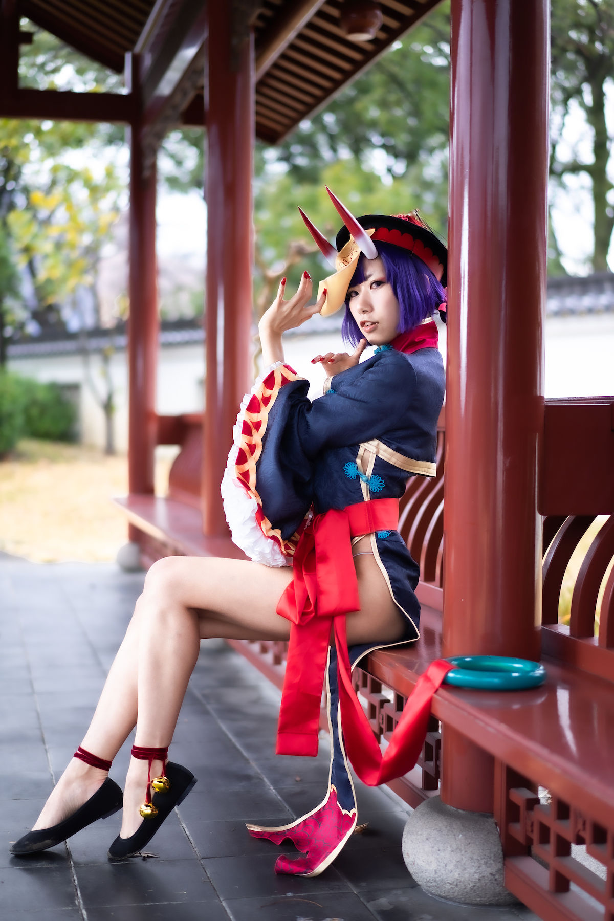 [Cosplay] Hitsuji Negoto 音琴ひつじ - Oni no Manimani 鬼のまにまに - 4