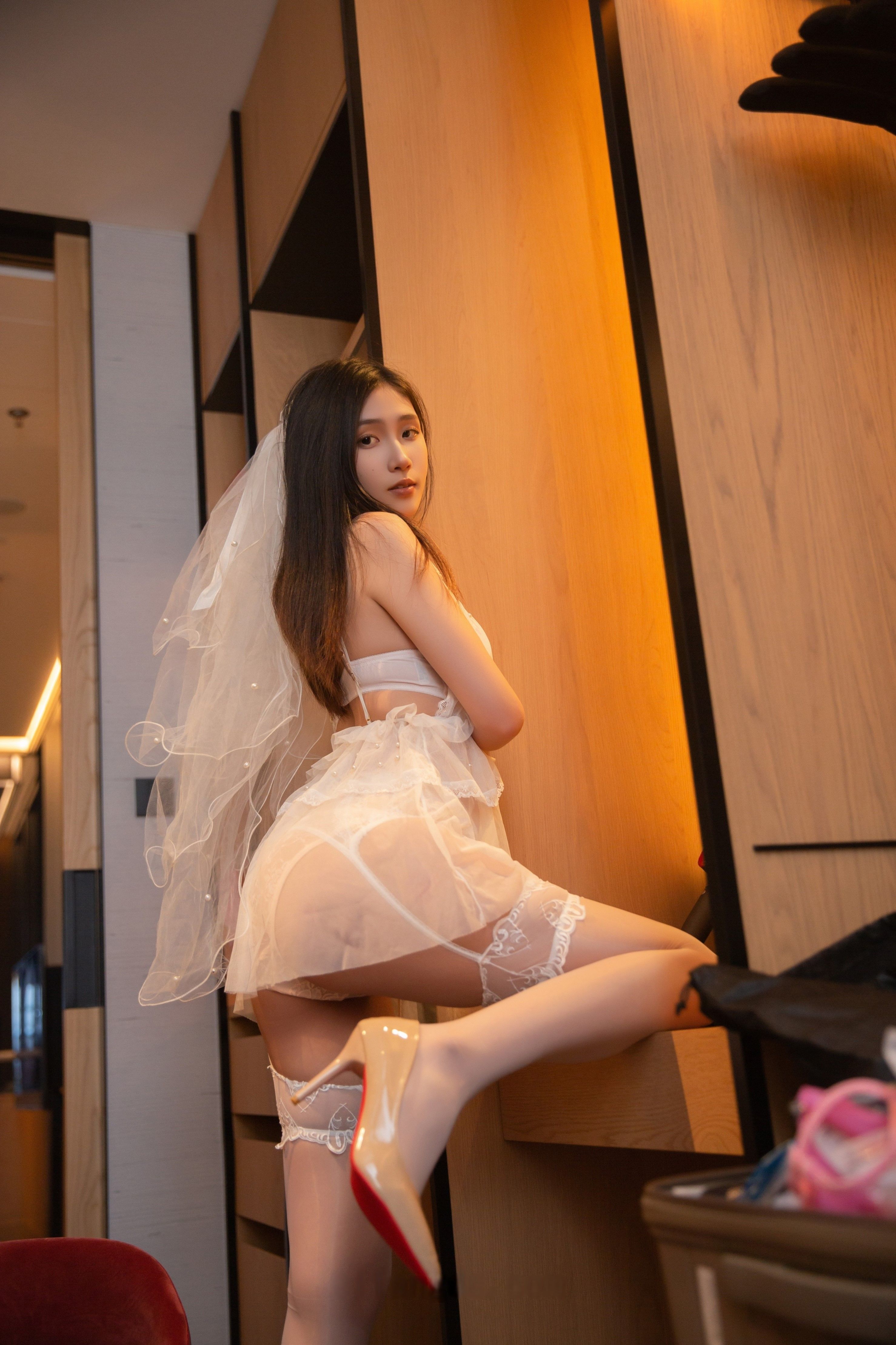 [Cosplay] 刘婷婷 婚纱