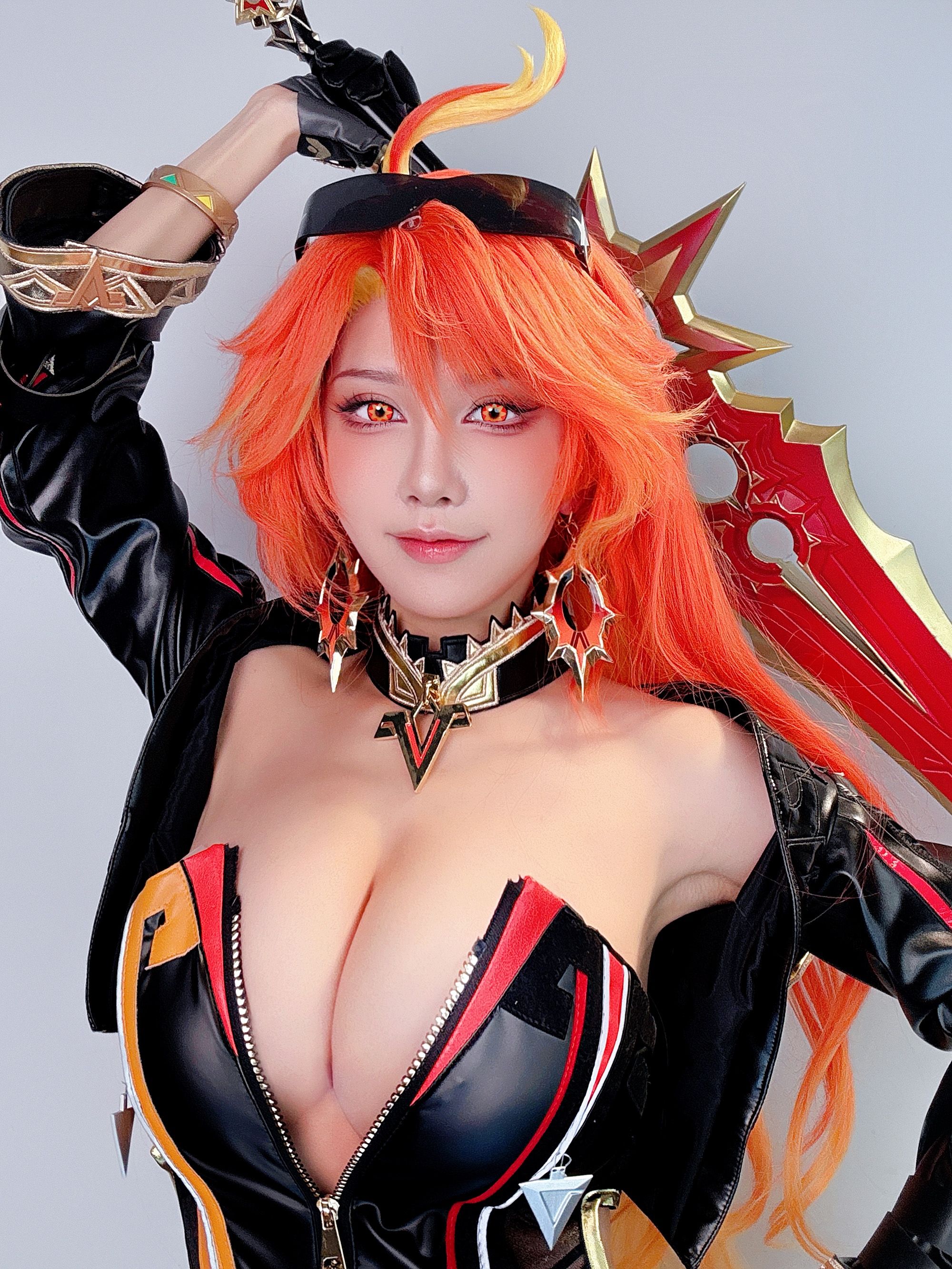 [Cosplay] 水淼aqua - 原神 玛薇卡