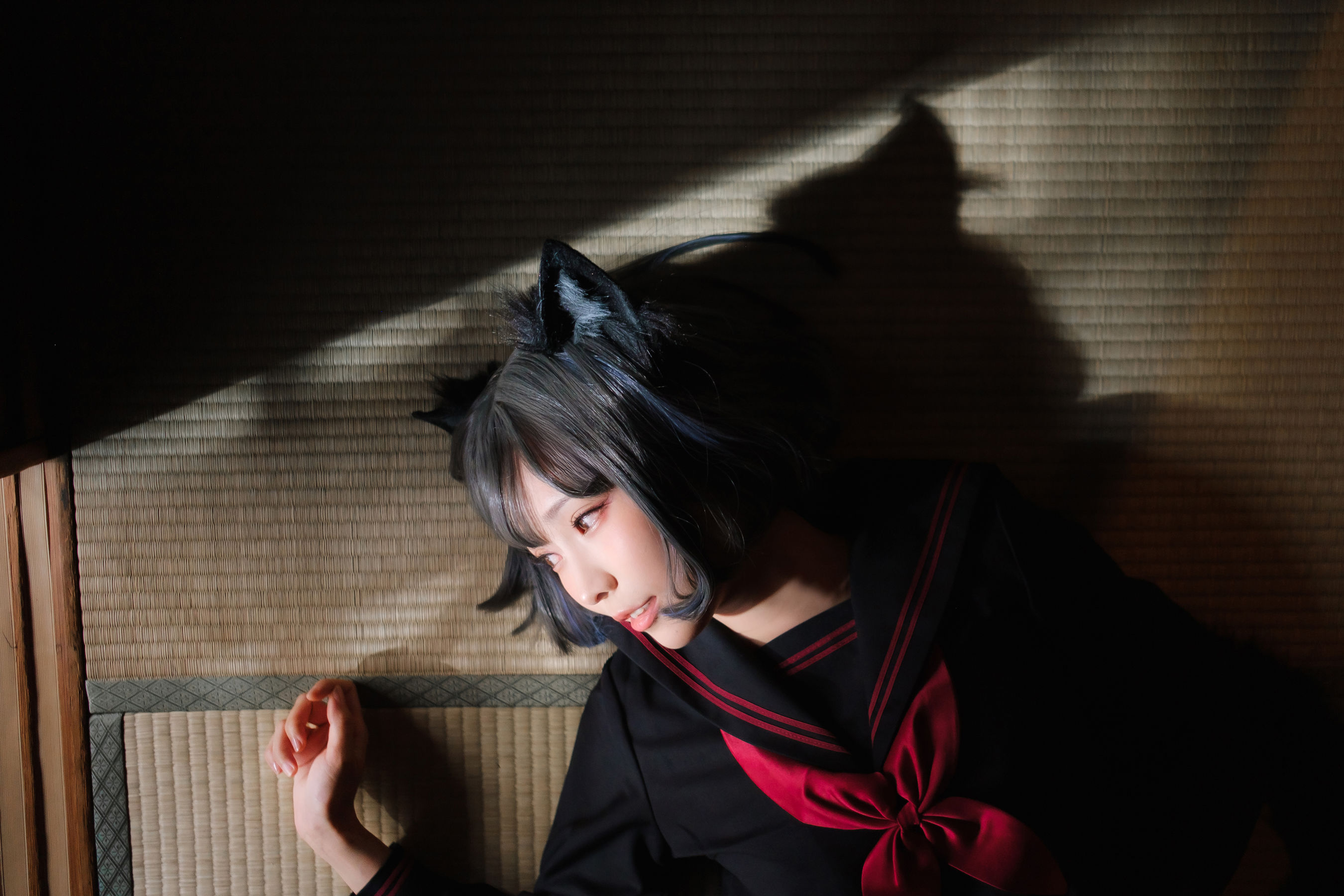 Ely_eee (ElyEE子) - Veranda Black Cat緣廊黑貓