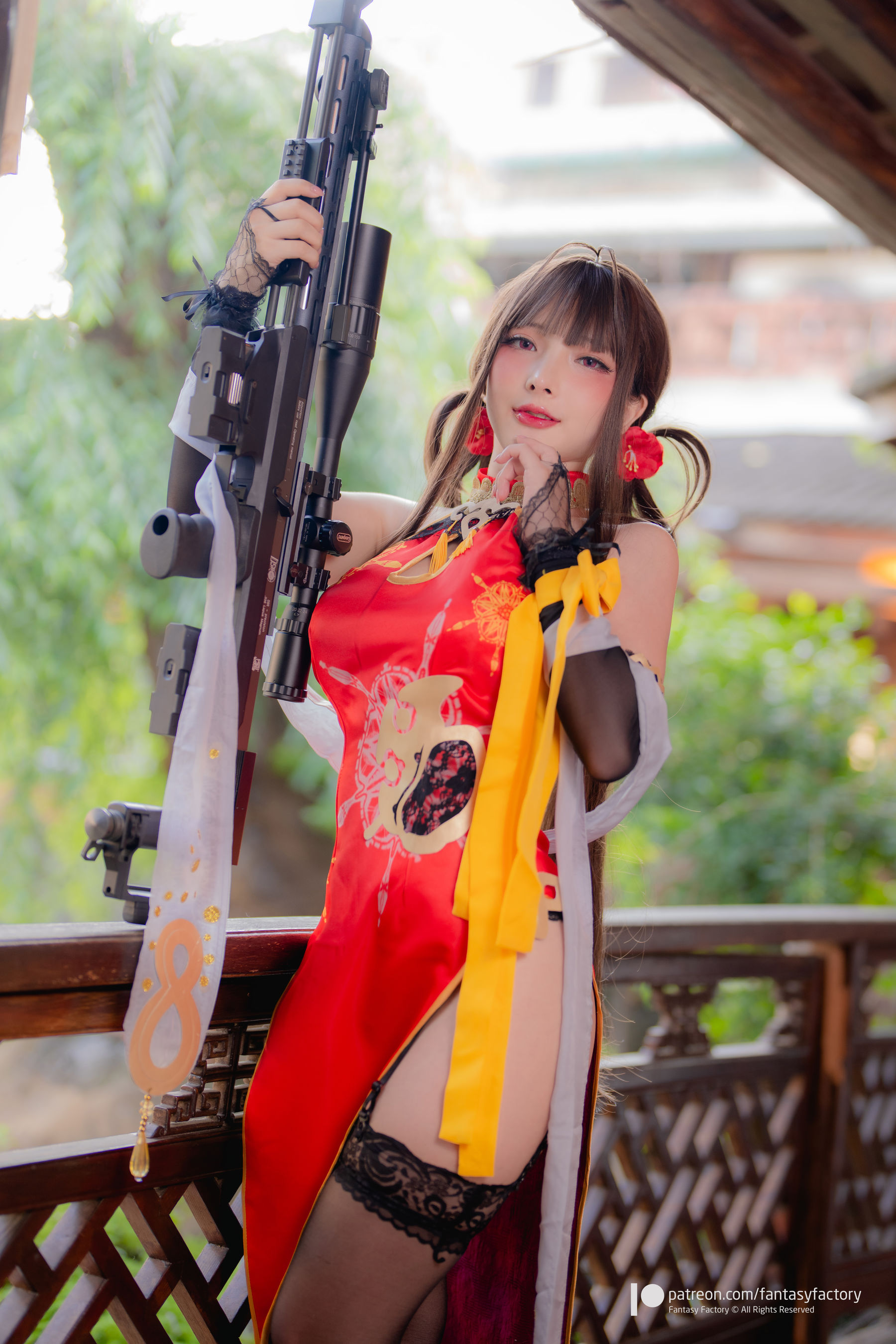 [Fantasy Factory] 小丁 Cosplay写真 - 2022.01 DSR-50 cheongsam