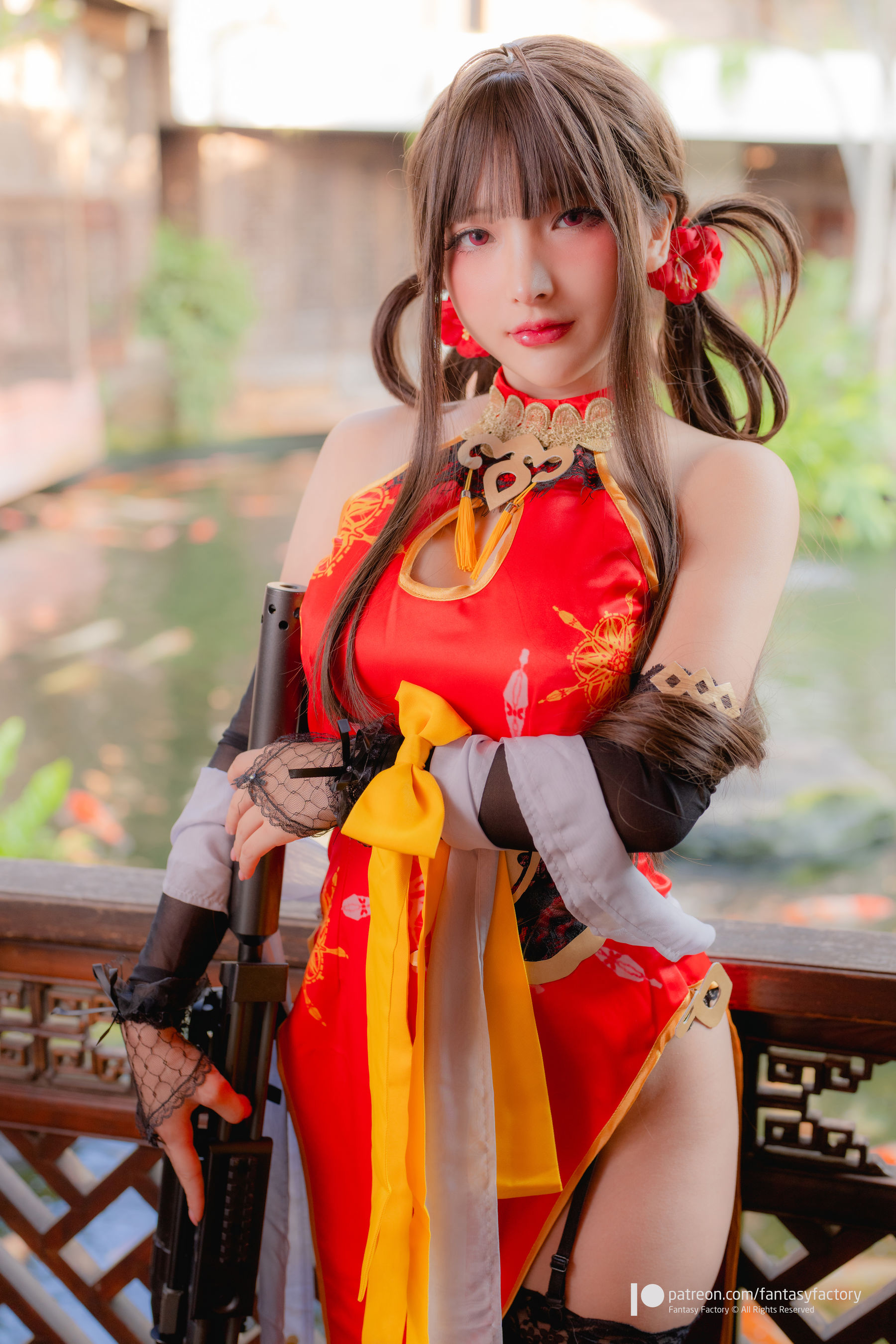 [Fantasy Factory] 小丁 Cosplay写真 - 2022.01 DSR-50 cheongsam