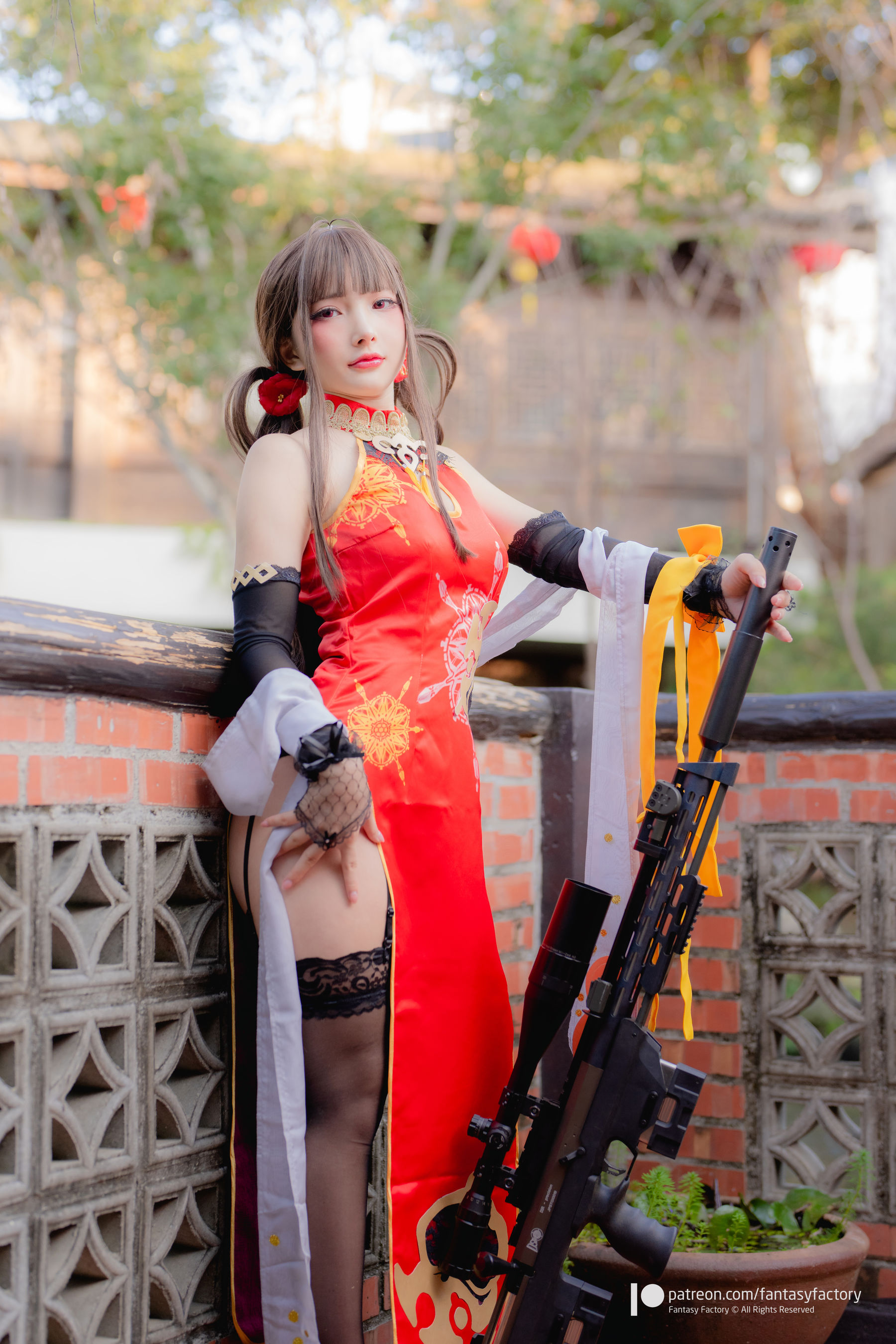 [Fantasy Factory] 小丁 Cosplay写真 - 2022.01 DSR-50 cheongsam