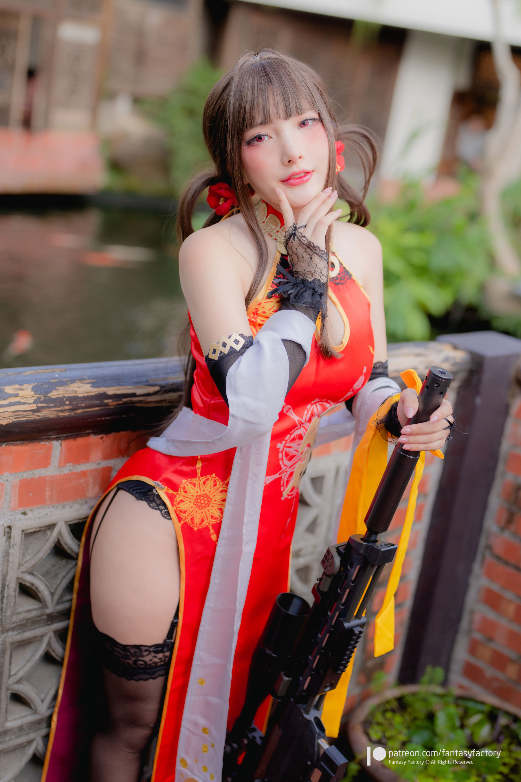 [Fantasy Factory] 小丁 Cosplay写真 - 2022.01 DSR-50 cheongsam