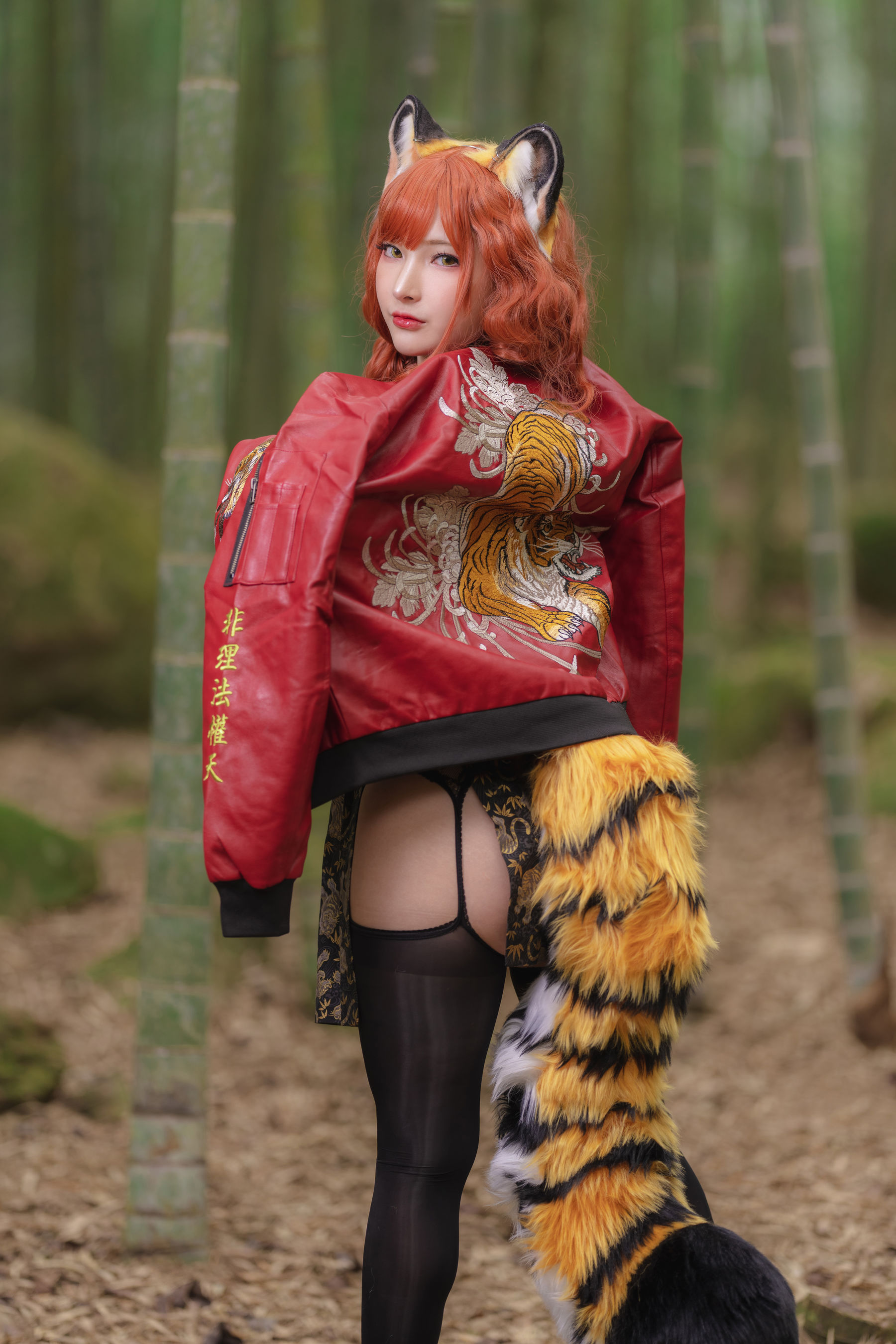 [Fantasy Factory] 小丁 Cosplay写真 - 2022.01 Tiger cheongsam