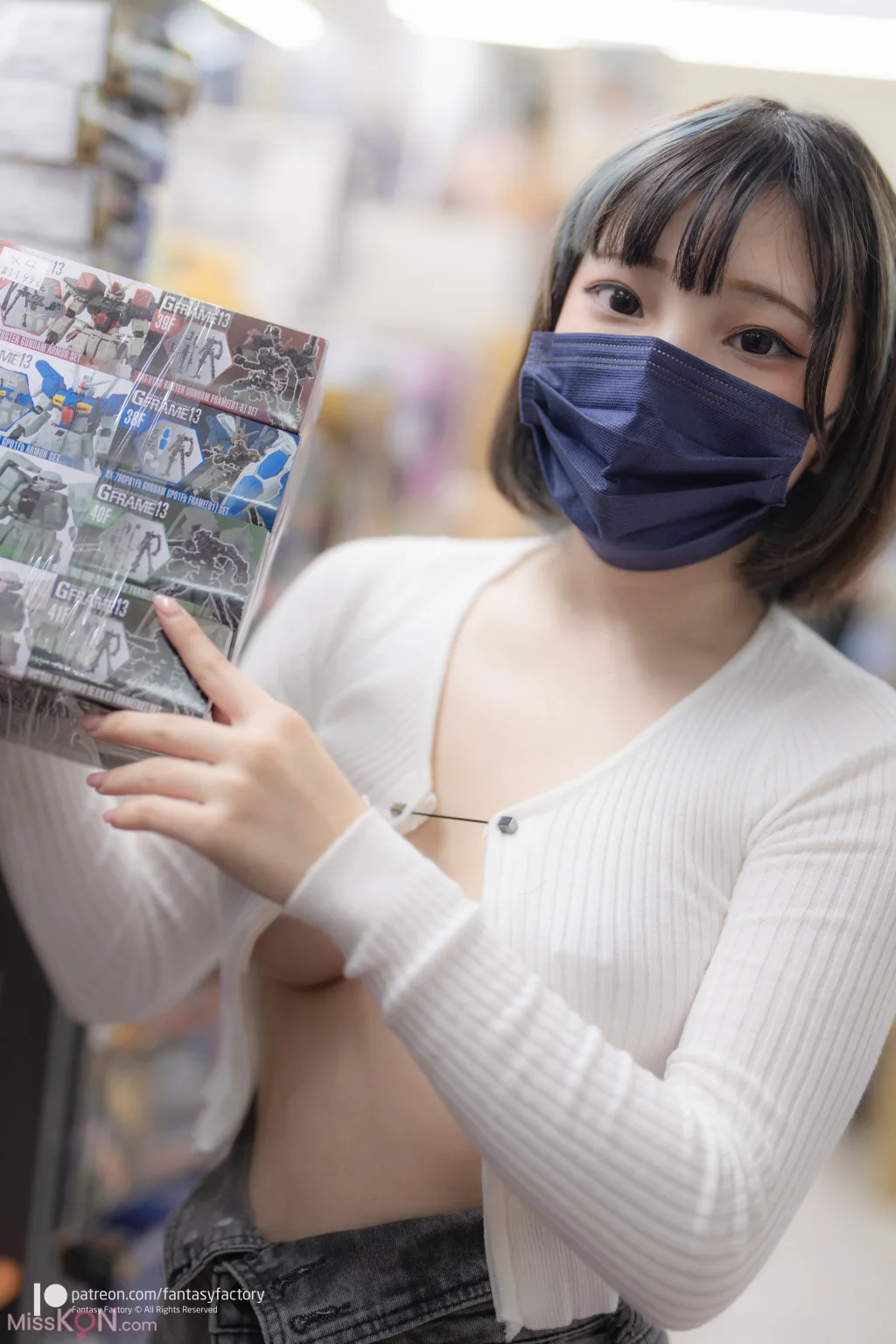 [Fantasy Factory] 小丁_ 白色护胸 Boobs Guardian