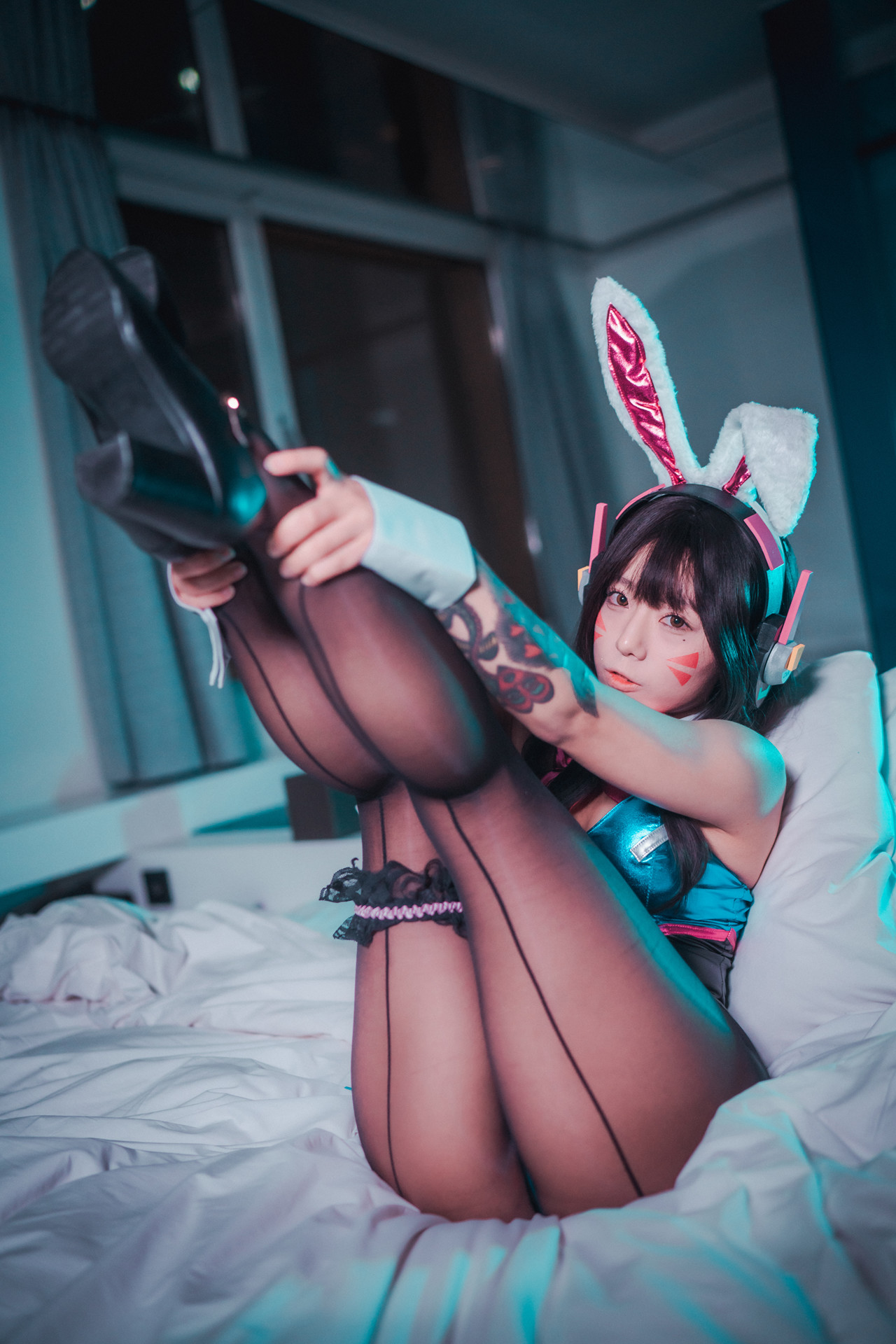 Maruemon 마루에몽, DJAWA ‘D.VA Bunny Hop!’ Set.02