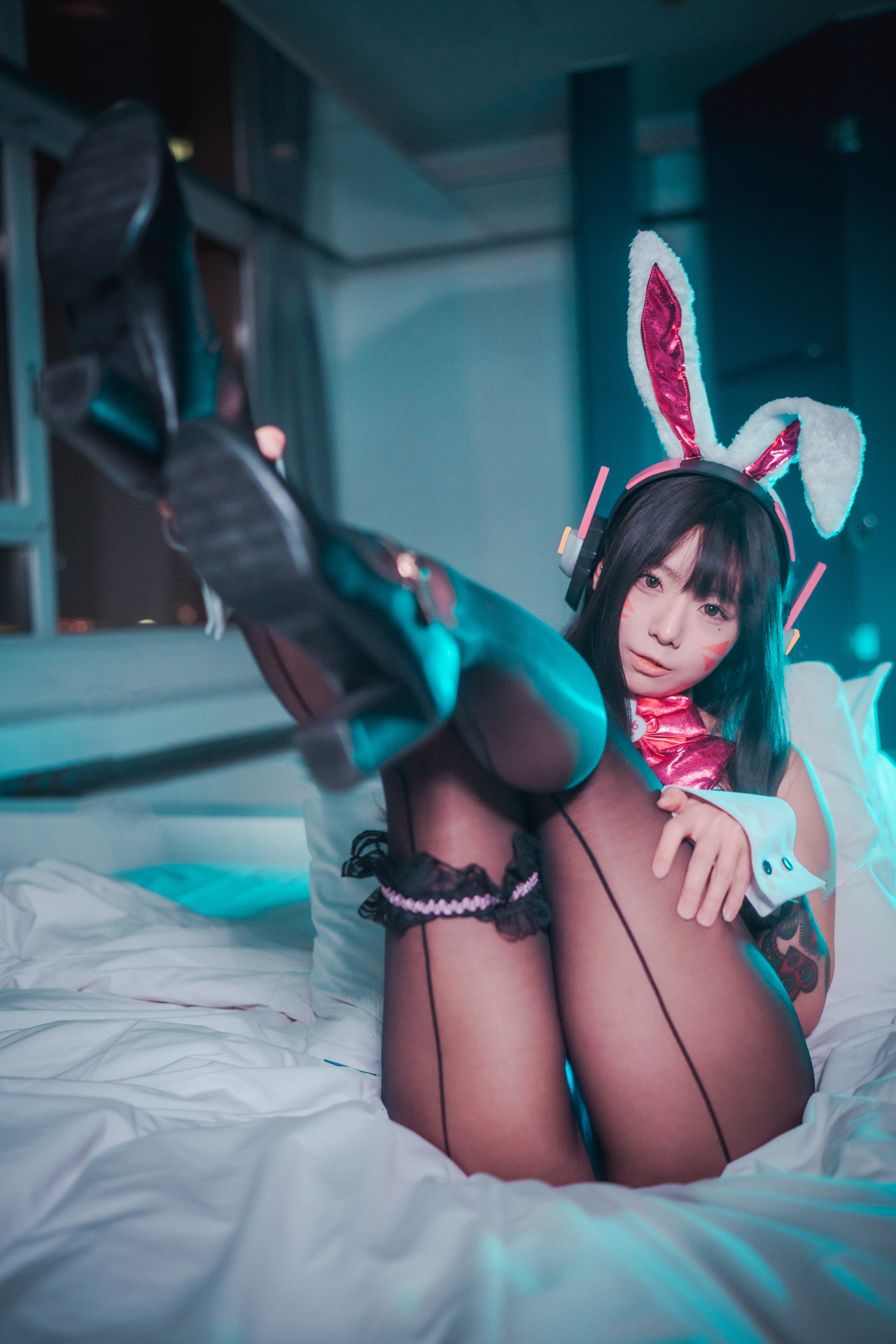 Maruemon 마루에몽, DJAWA ‘D.VA Bunny Hop!’ Set.02