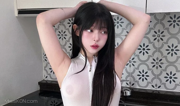 Yudi (유디)_ 흰 시스루 [꼭지노출] 사진