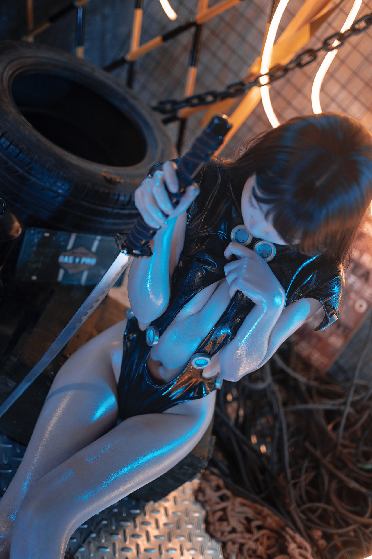 Cosplay Bangni邦尼 – 杀戮都市 下平玲花 Set.02