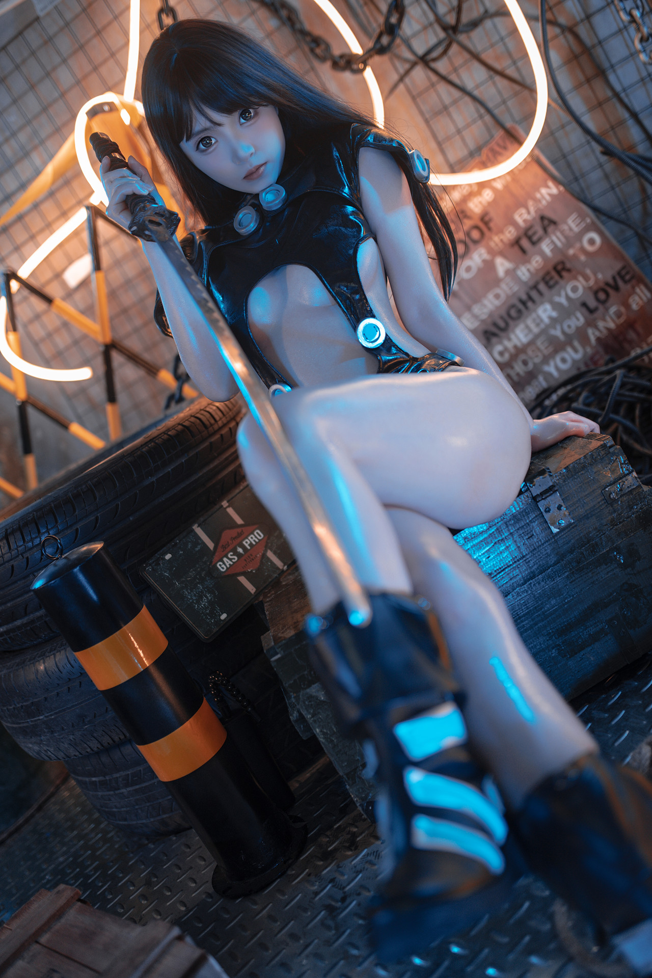 Cosplay Bangni邦尼 – 杀戮都市 下平玲花 Set.02
