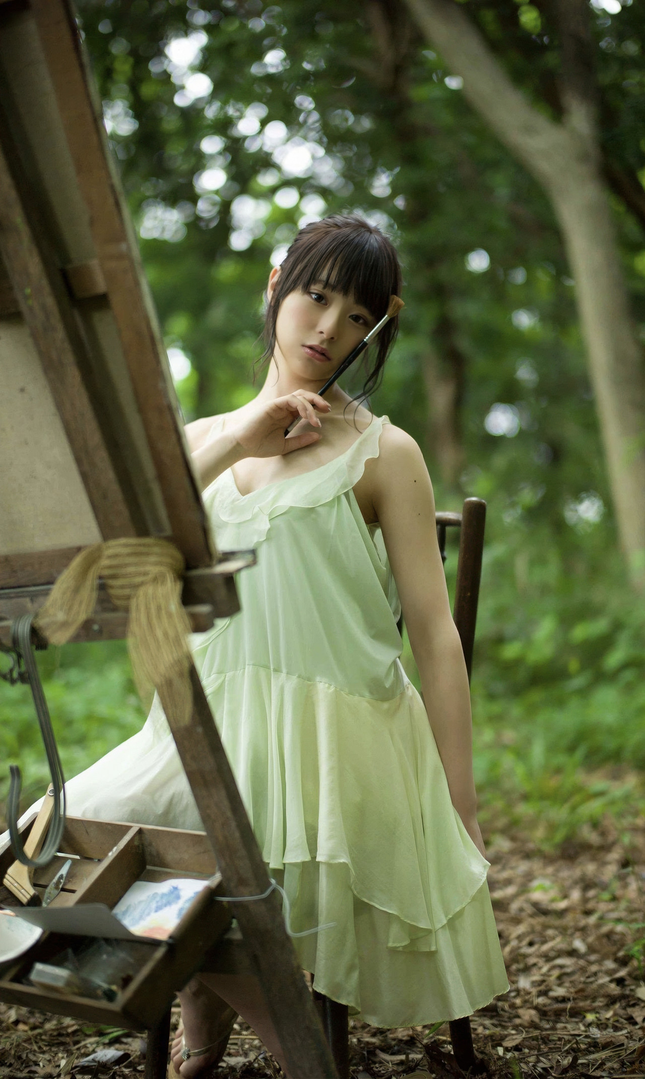 Rena Sato 佐藤麗奈, 週プレ Photo Book 「不思議の国のさとれな」 Set.04