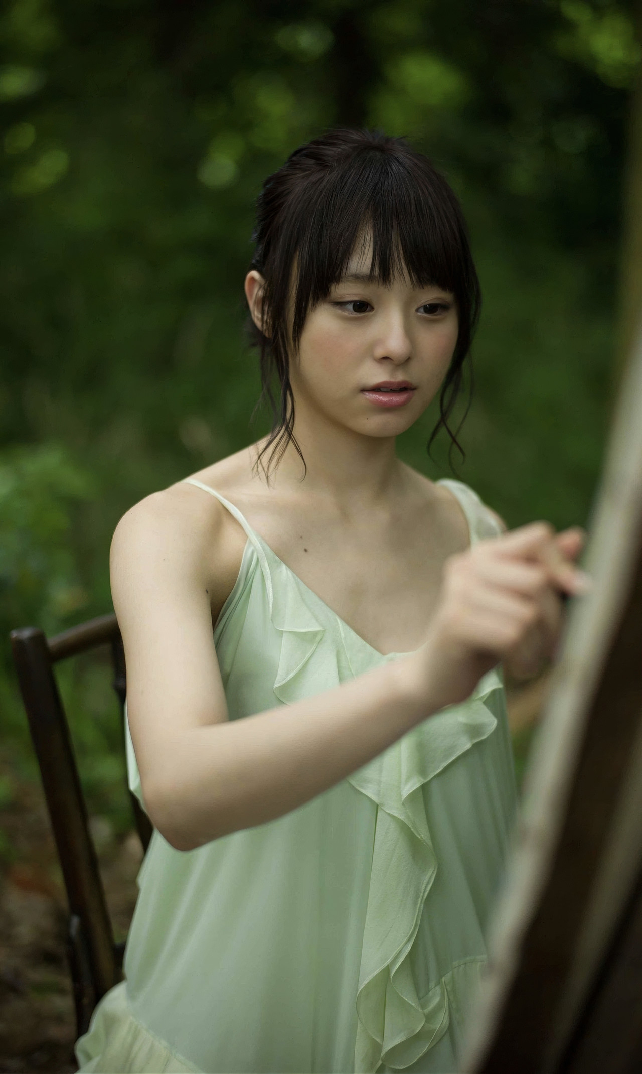 Rena Sato 佐藤麗奈, 週プレ Photo Book 「不思議の国のさとれな」 Set.04