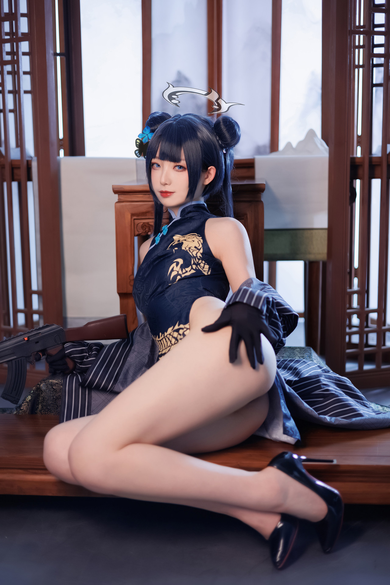Cosplay 封疆疆v 碧蓝档案 妃咲