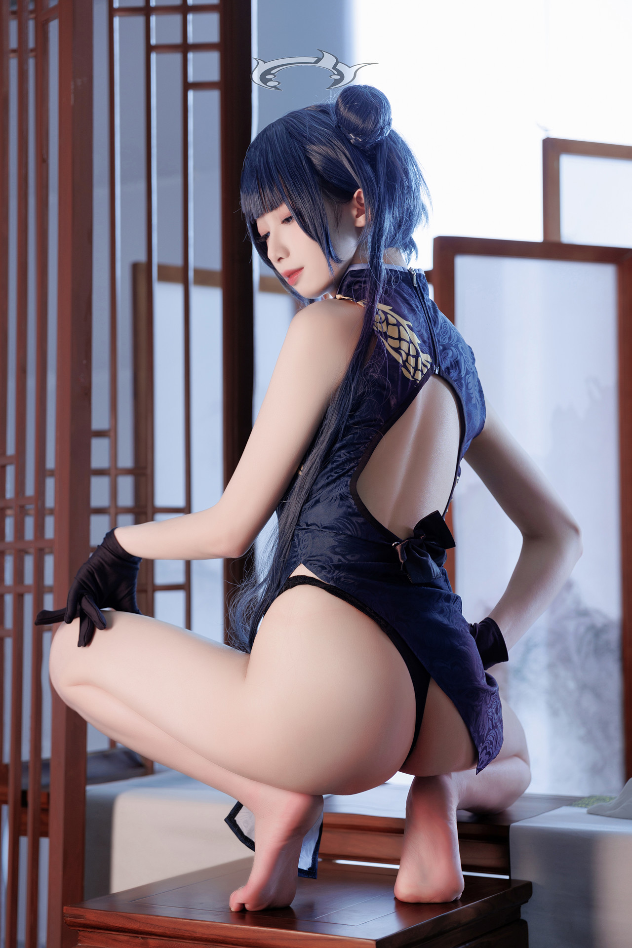 Cosplay 封疆疆v 碧蓝档案 妃咲