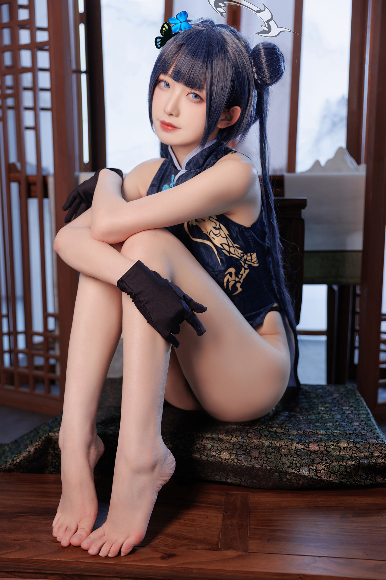 Cosplay 封疆疆v 碧蓝档案 妃咲