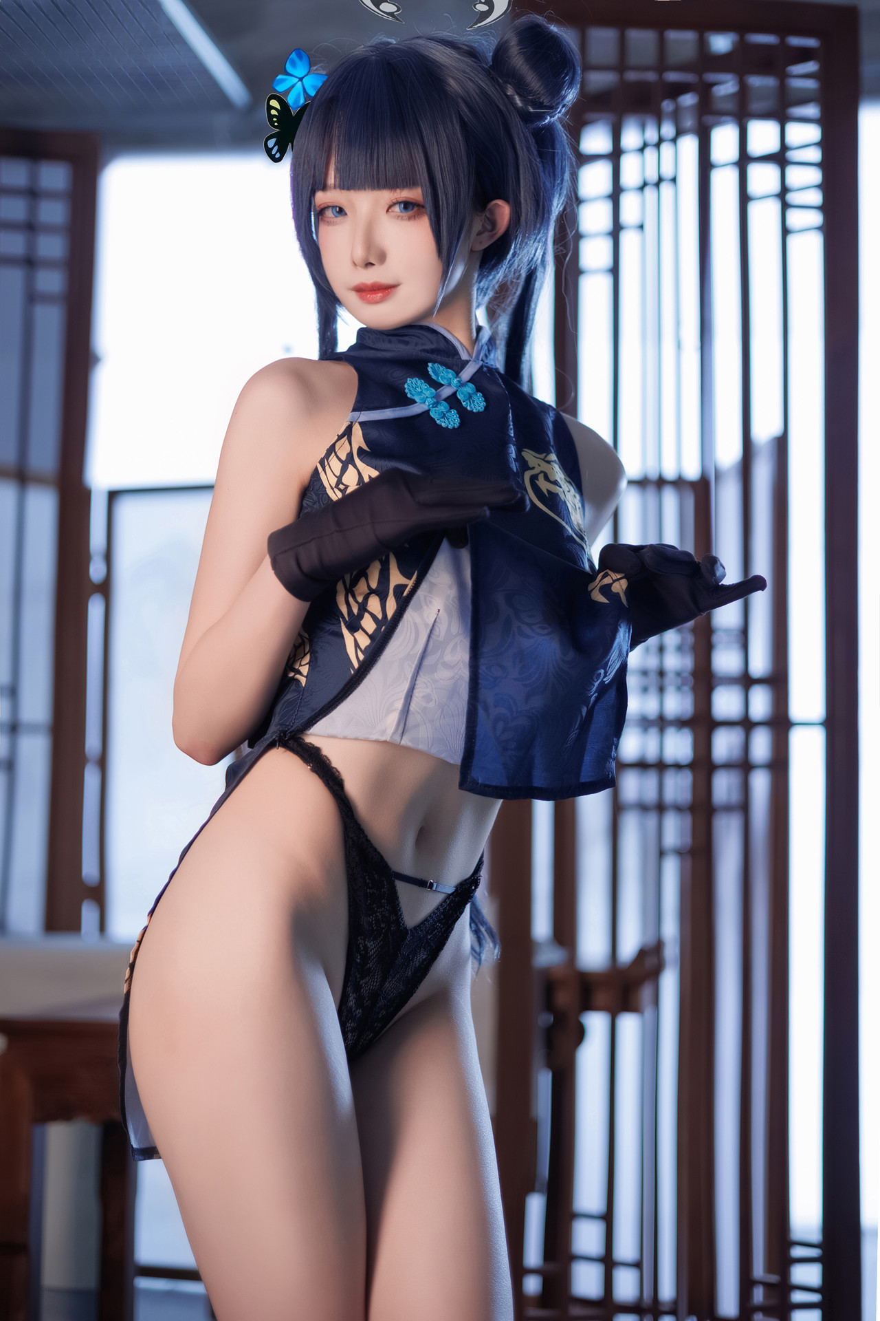 Cosplay 封疆疆v 碧蓝档案 妃咲