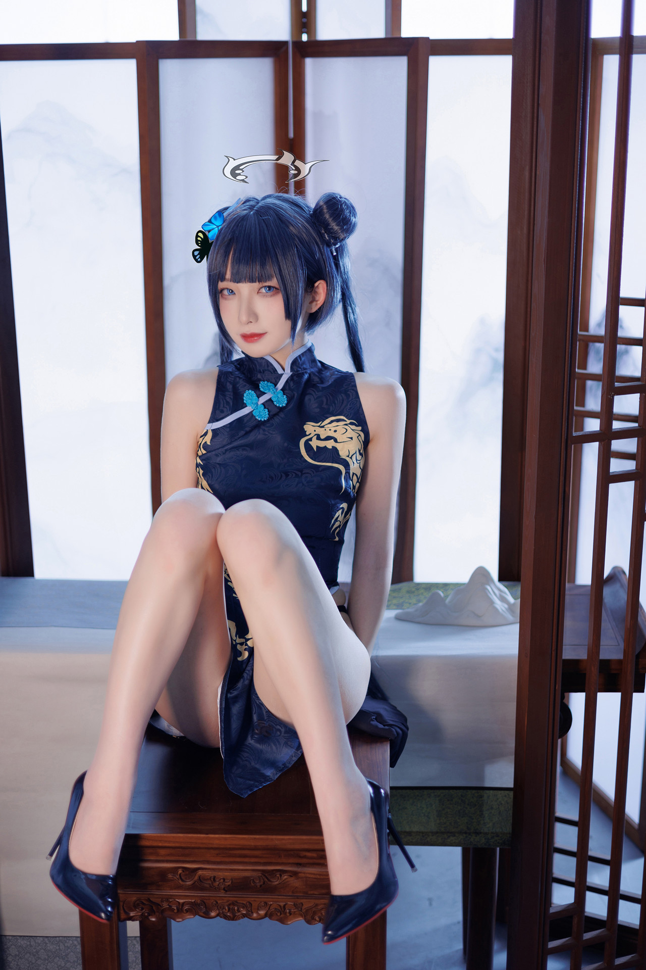 Cosplay 封疆疆v 碧蓝档案 妃咲