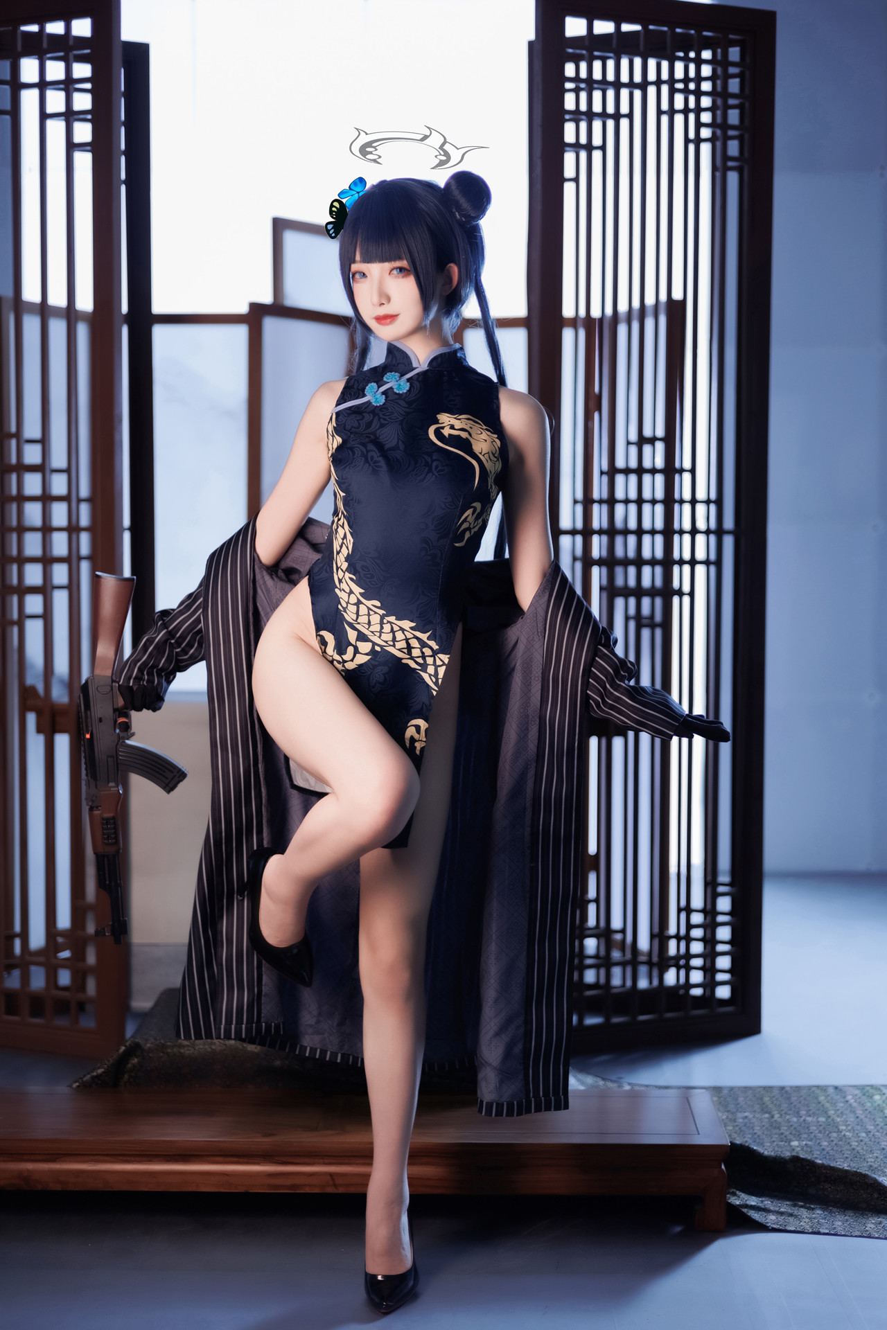 Cosplay 封疆疆v 碧蓝档案 妃咲