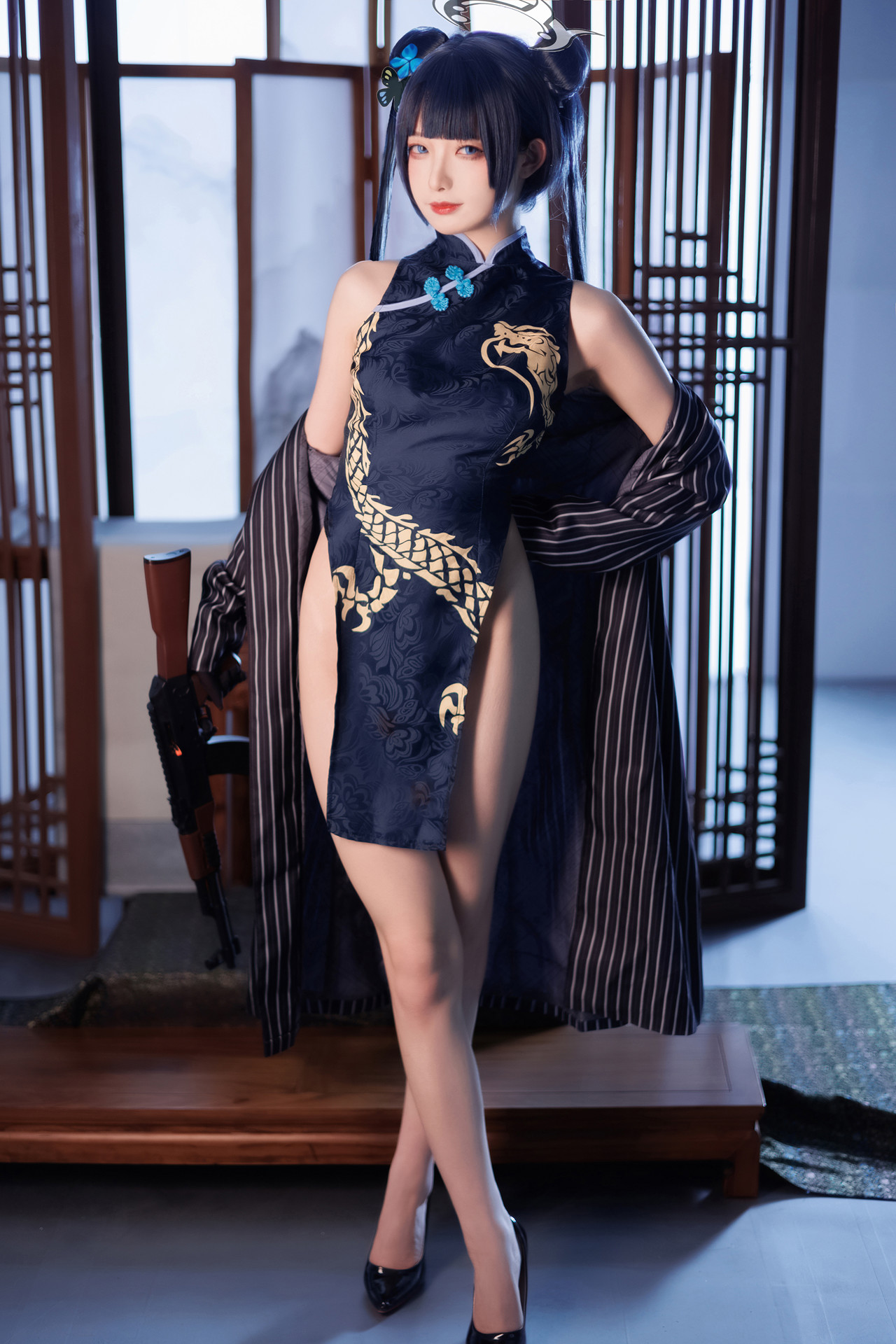 Cosplay 封疆疆v 碧蓝档案 妃咲
