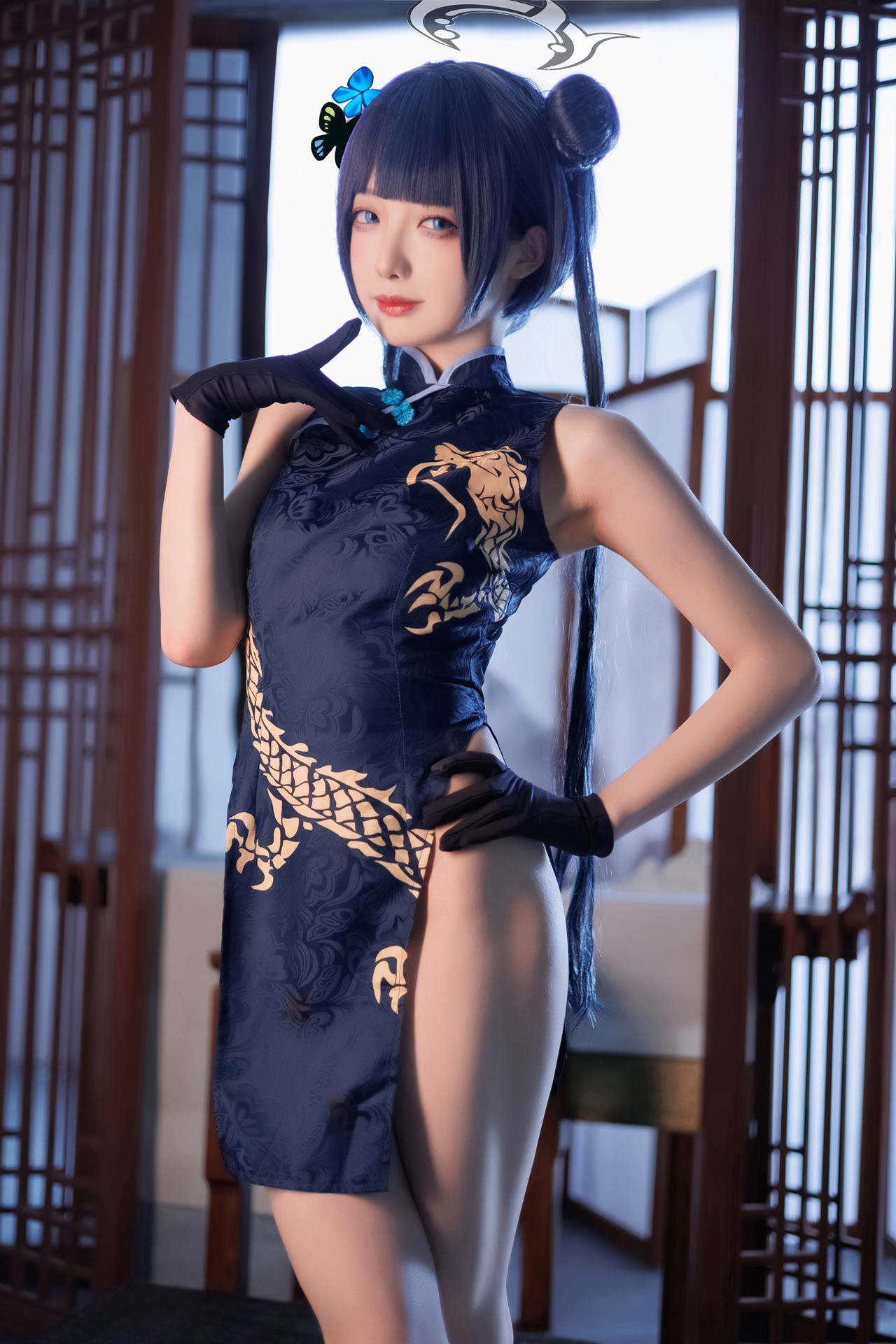 Cosplay 封疆疆v 碧蓝档案 妃咲