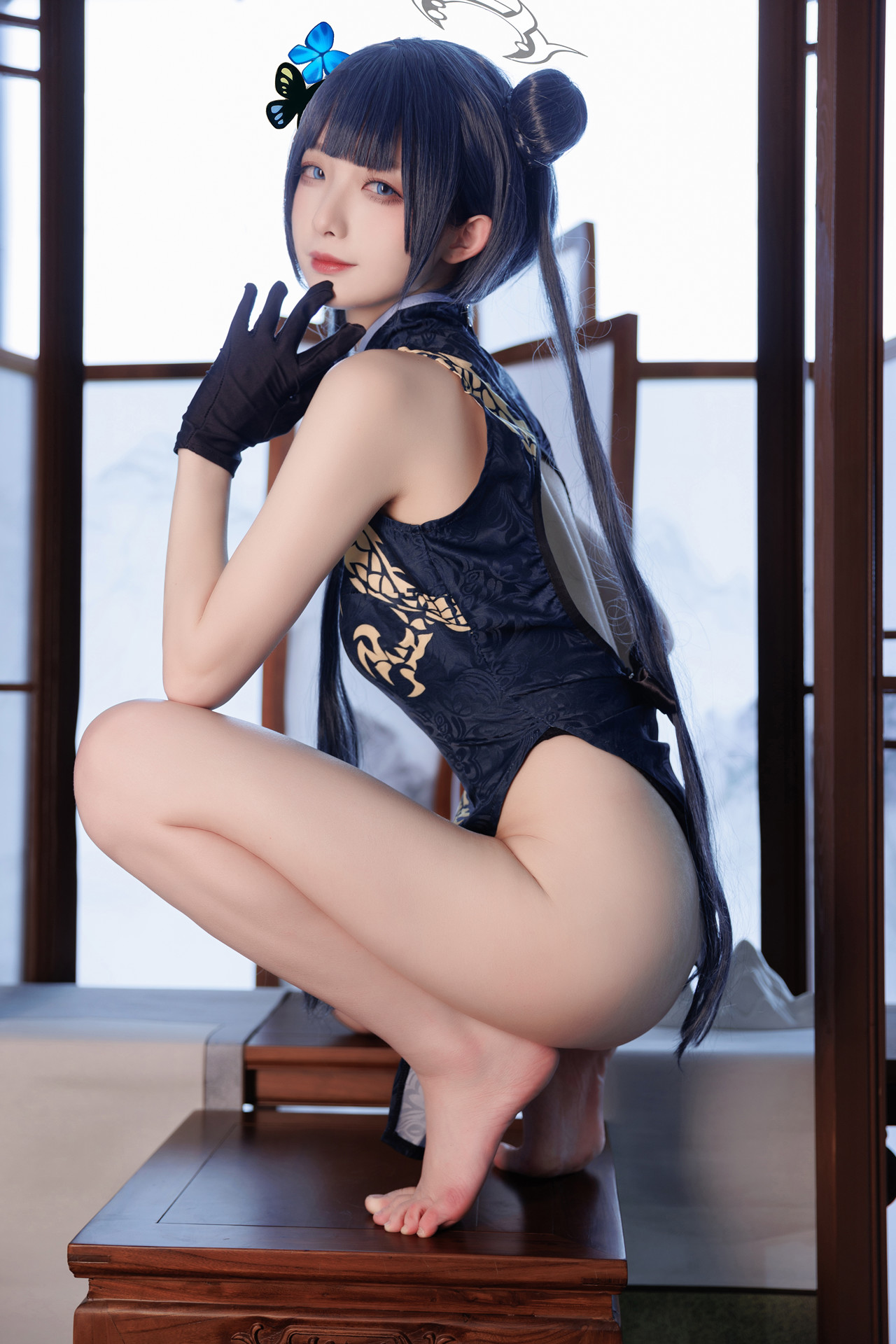 Cosplay 封疆疆v 碧蓝档案 妃咲
