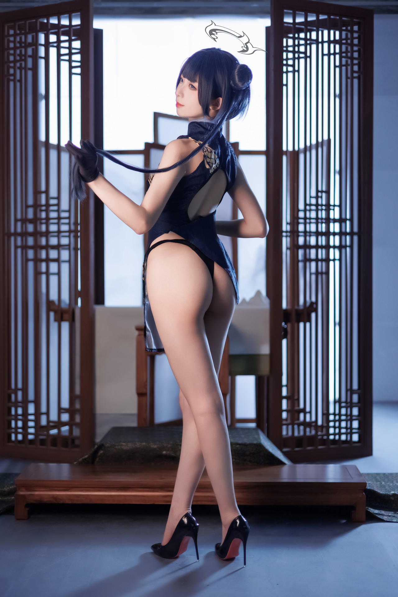 Cosplay 封疆疆v 碧蓝档案 妃咲