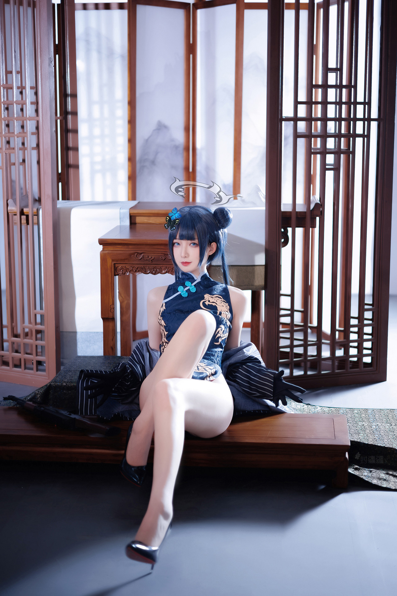 Cosplay 封疆疆v 碧蓝档案 妃咲