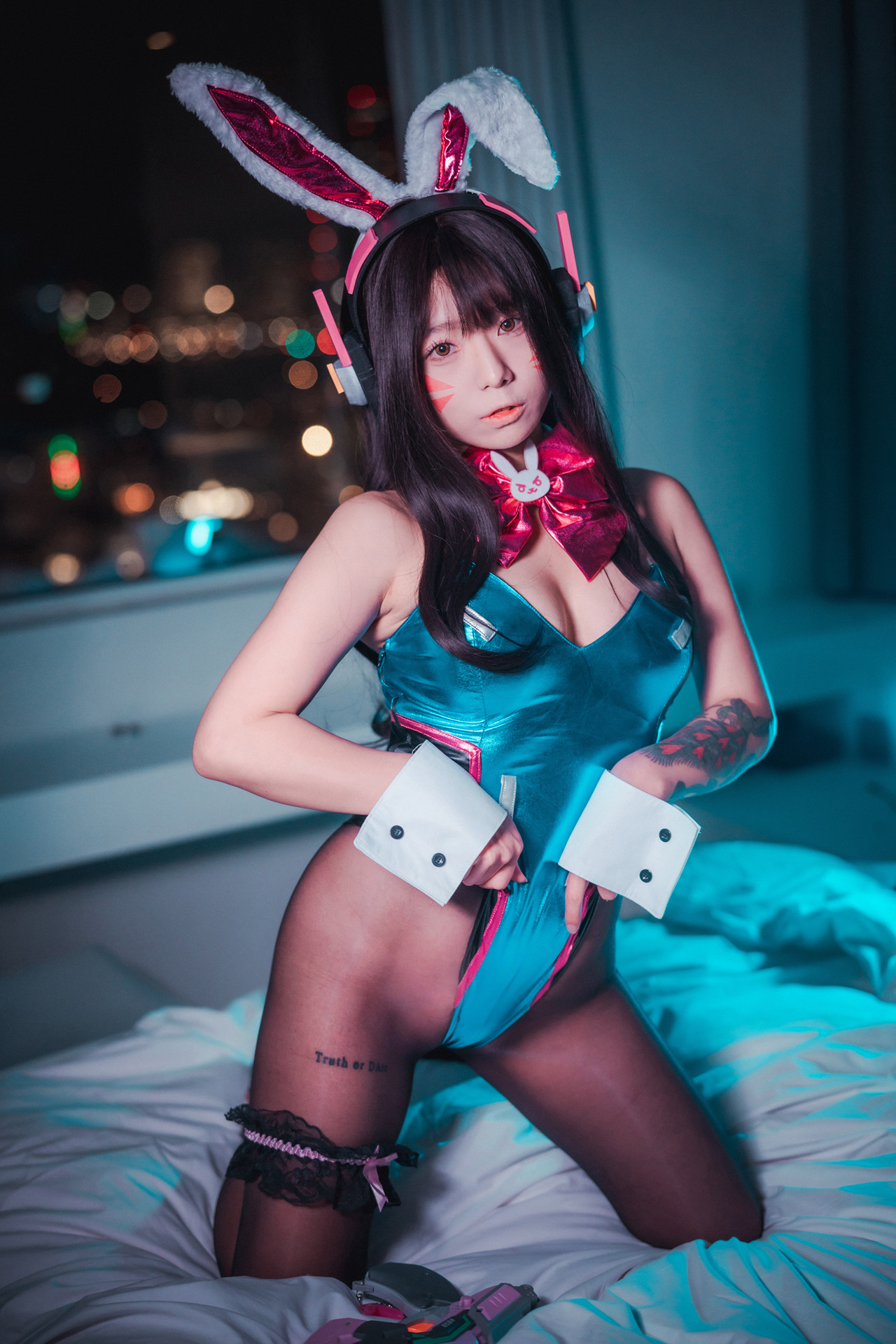 Maruemon 마루에몽, DJAWA ‘D.VA Bunny Hop!’ Set.01