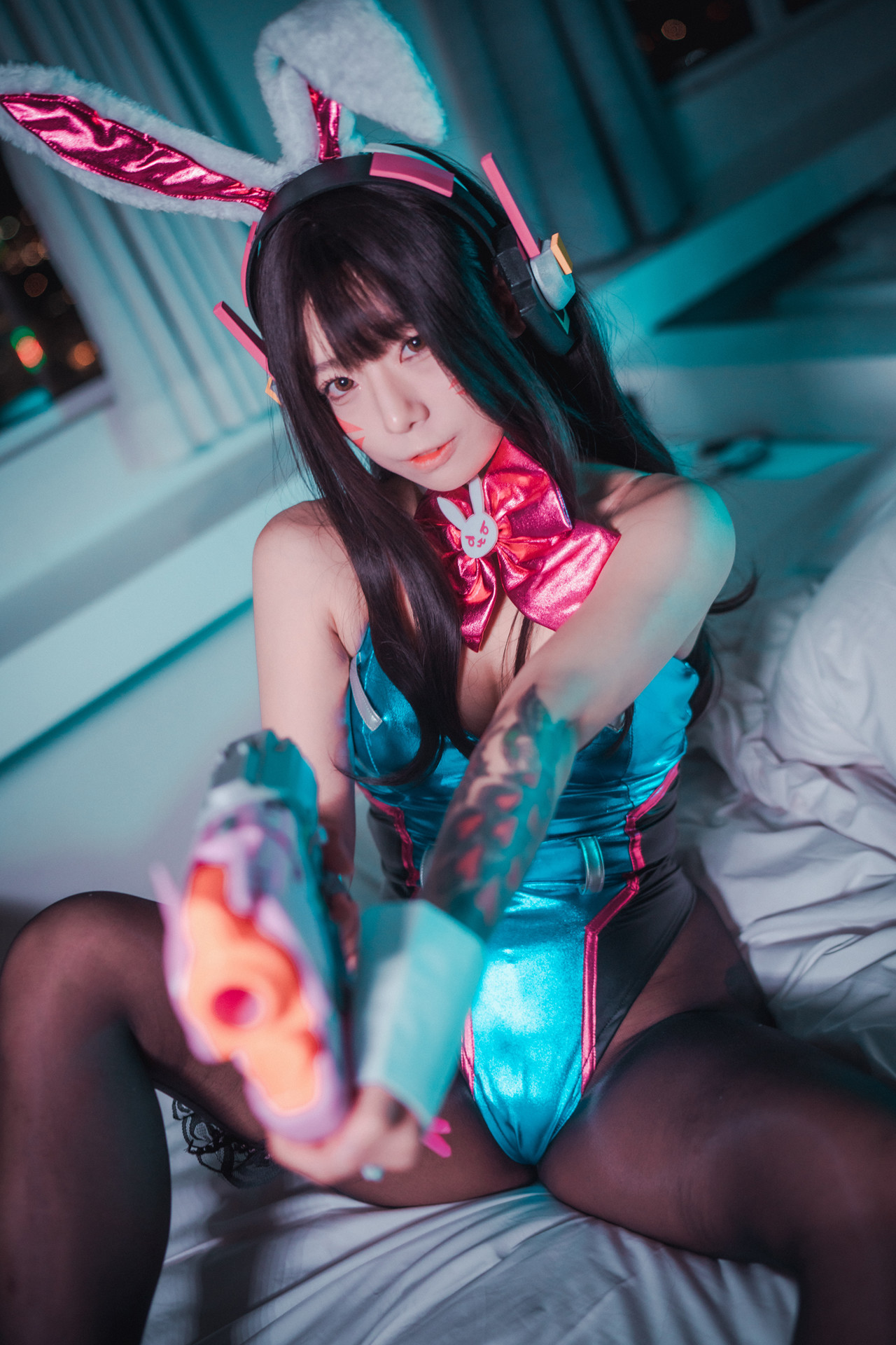Maruemon 마루에몽, DJAWA ‘D.VA Bunny Hop!’ Set.01