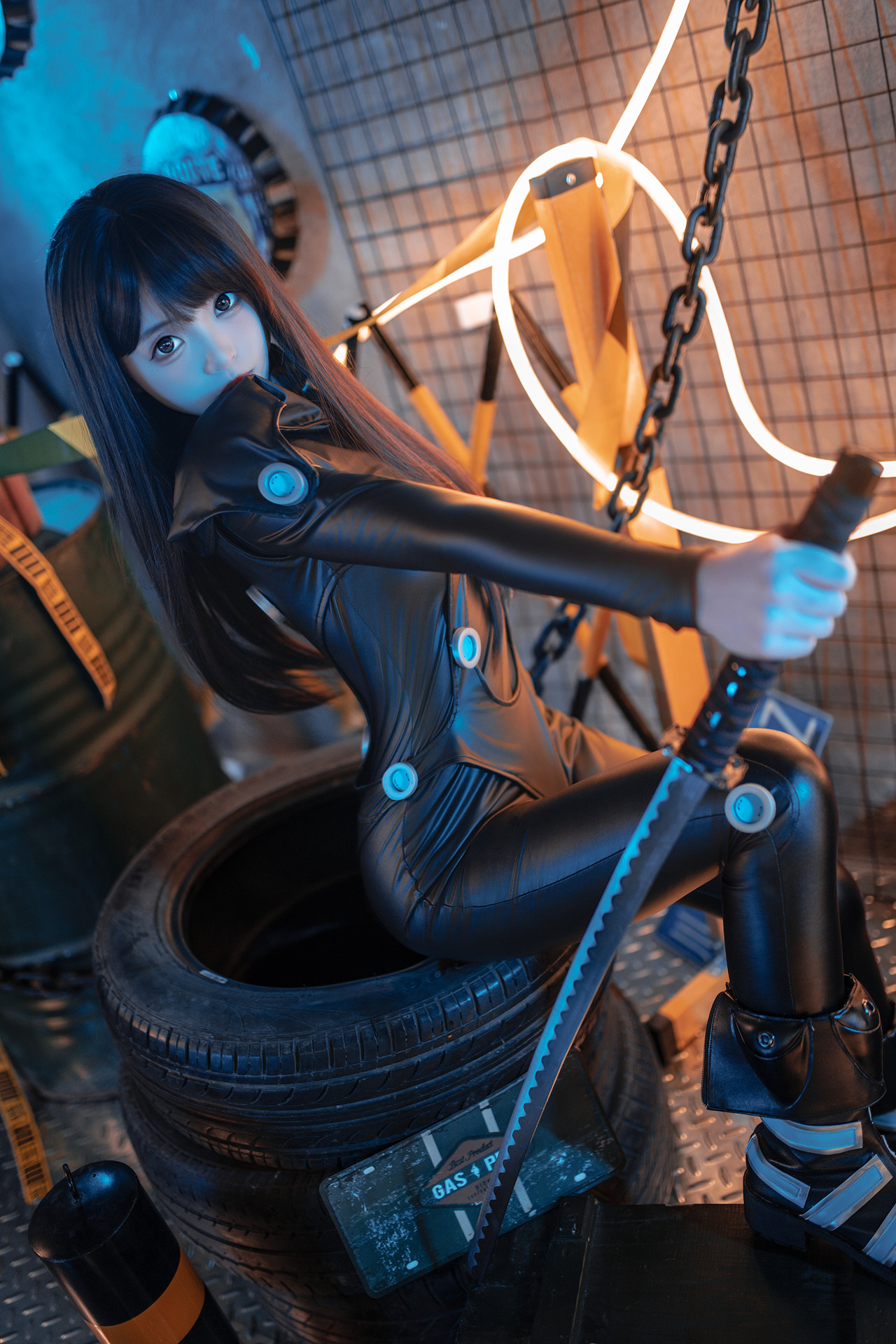 Cosplay Bangni邦尼 – 杀戮都市 下平玲花 Set.01