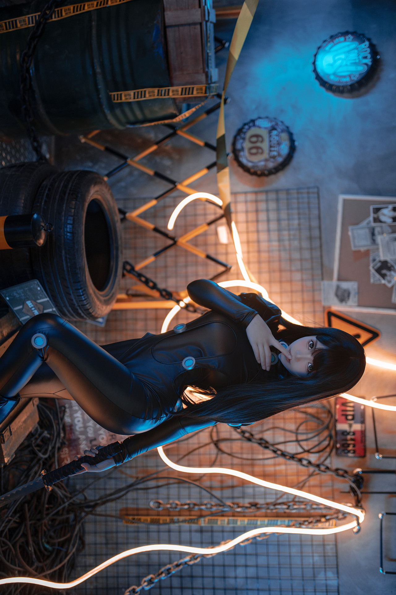 Cosplay Bangni邦尼 – 杀戮都市 下平玲花 Set.01