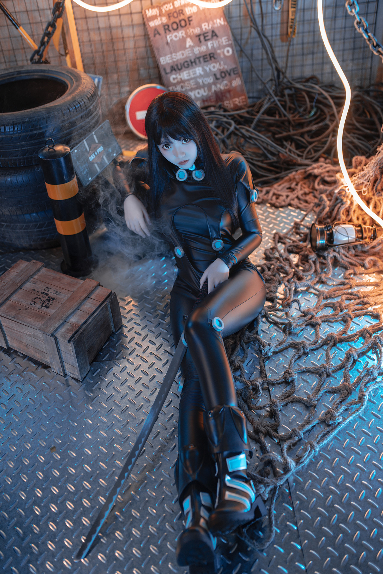 Cosplay Bangni邦尼 – 杀戮都市 下平玲花 Set.01