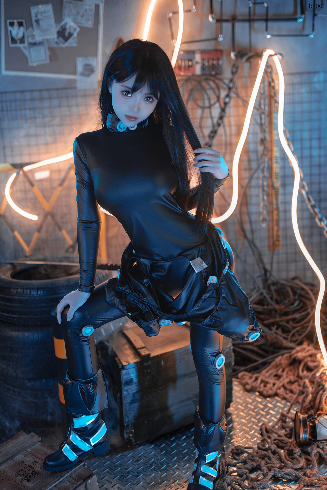 Cosplay Bangni邦尼 – 杀戮都市 下平玲花 Set.01