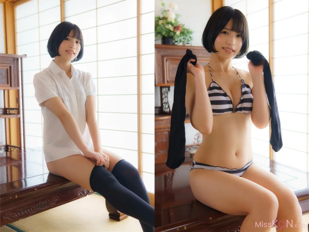 Riina Murakami (村上りいな)_ フェティッシュ写真集 『ニーハイソックスになりたくて』 (エンタメ娯楽ちゃんねる)