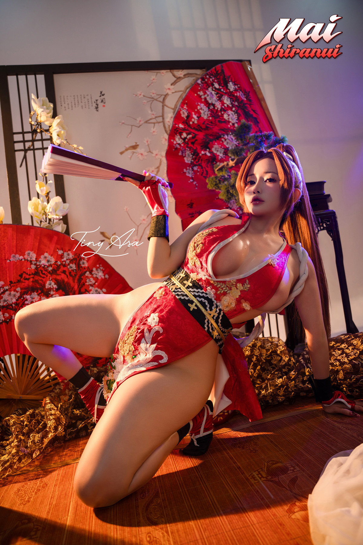 Cosplay Tiny Asa – Mai Shiranui Set.01