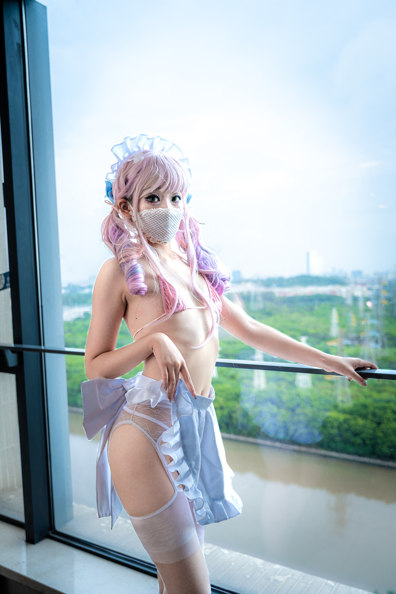 茶籽ccz, ヌード写真集 「D座女仆色色」 Set.01