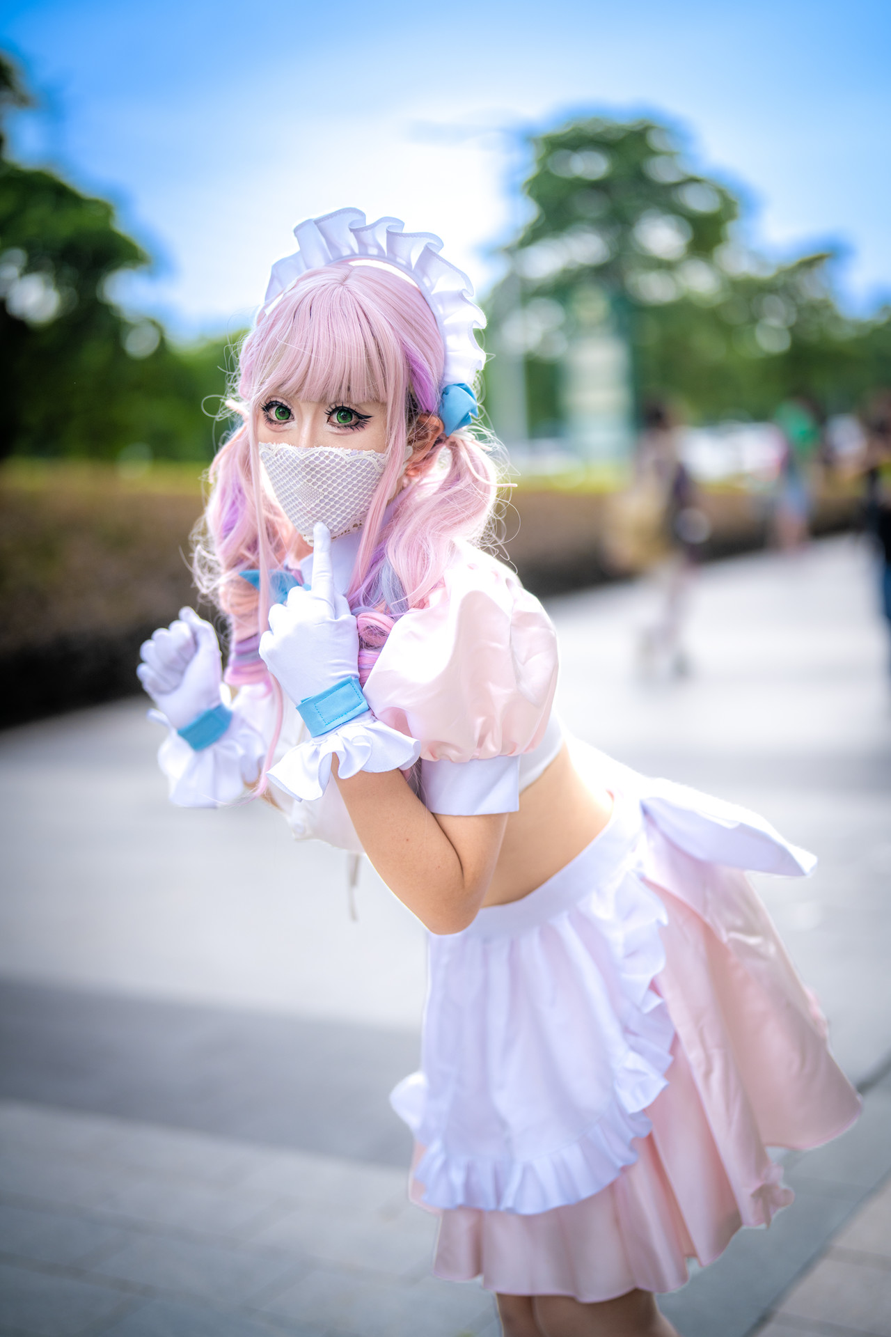 茶籽ccz, ヌード写真集 「D座女仆色色」 Set.01
