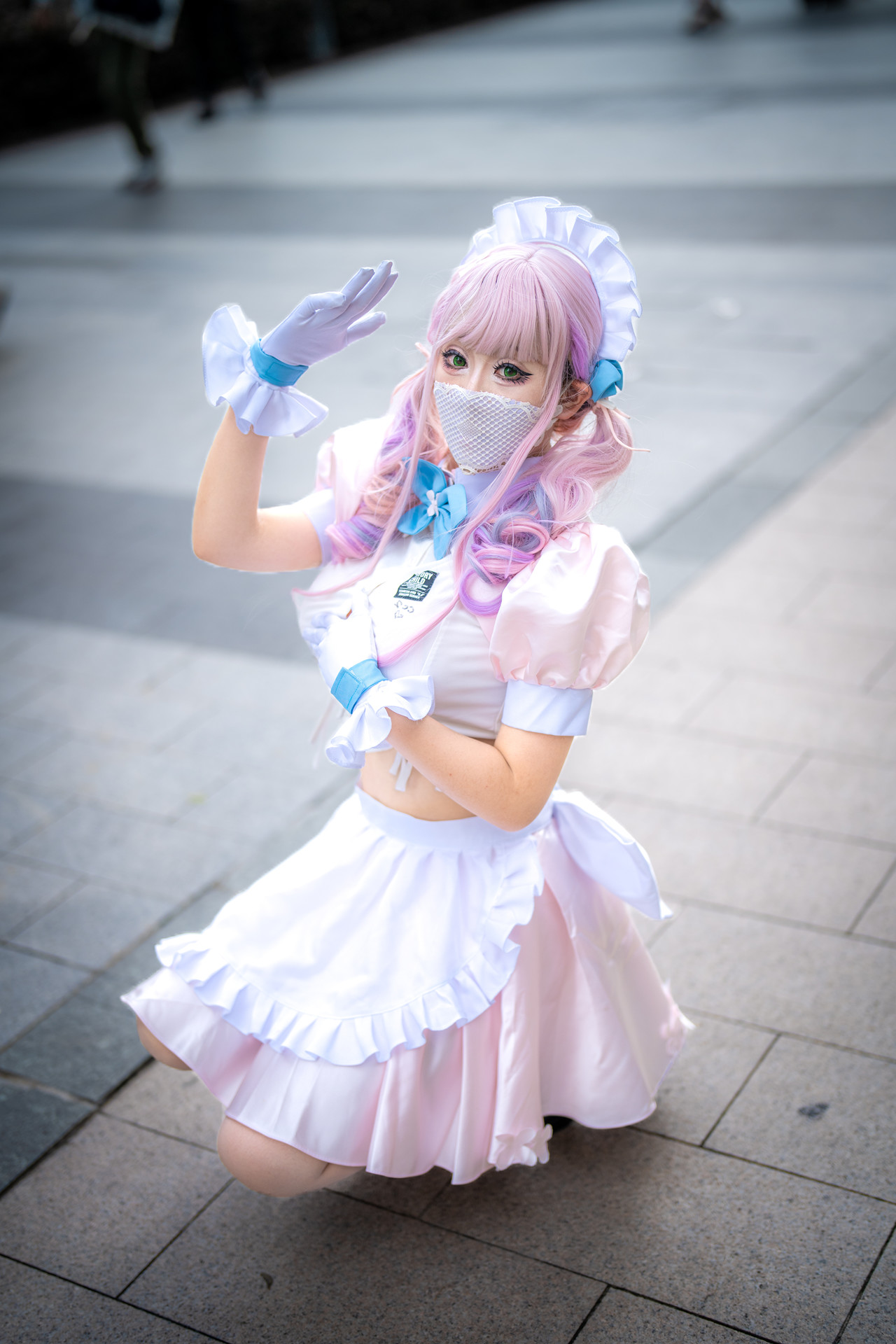 茶籽ccz, ヌード写真集 「D座女仆色色」 Set.01