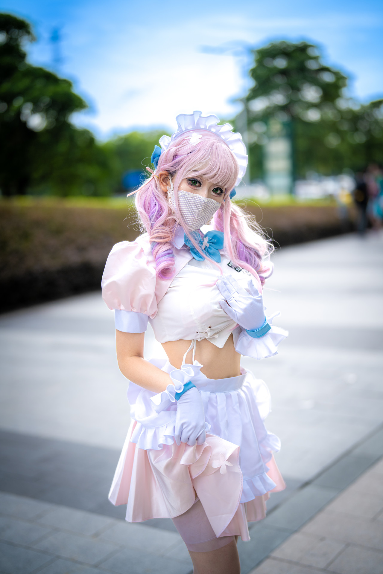 茶籽ccz, ヌード写真集 「D座女仆色色」 Set.01