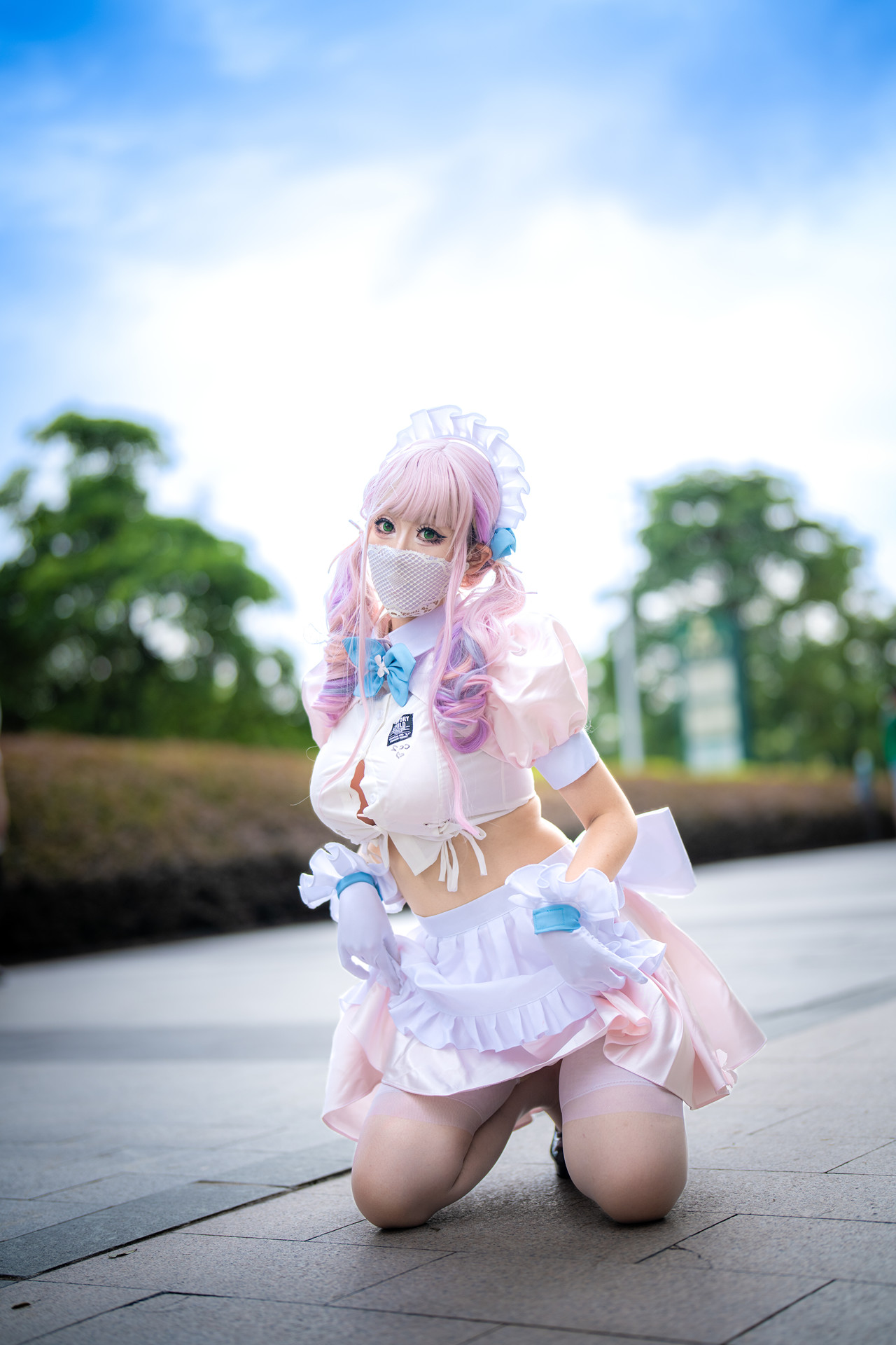 茶籽ccz, ヌード写真集 「D座女仆色色」 Set.01