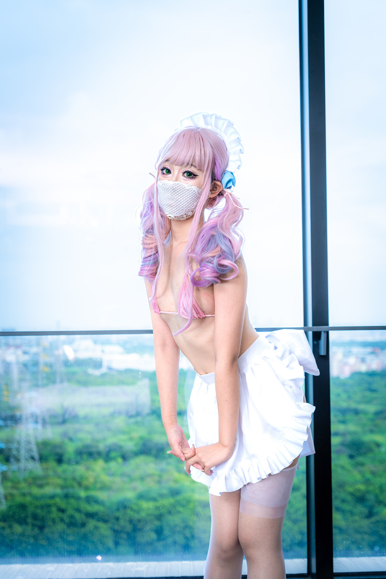 茶籽ccz, ヌード写真集 「D座女仆色色」 Set.01
