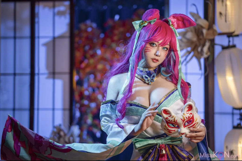 Coser@KANEKO_咔喵_ 英雄联盟 灵魂莲华 阿狸