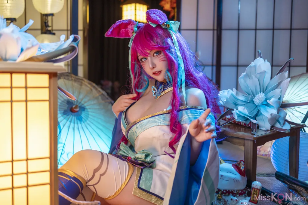 Coser@KANEKO_咔喵_ 英雄联盟 灵魂莲华 阿狸