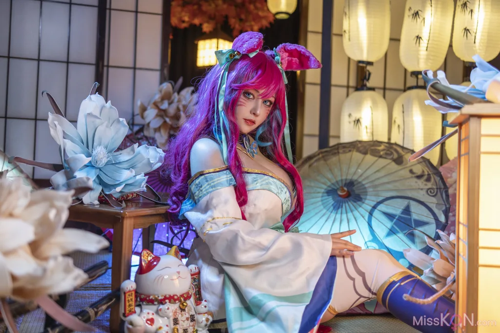Coser@KANEKO_咔喵_ 英雄联盟 灵魂莲华 阿狸