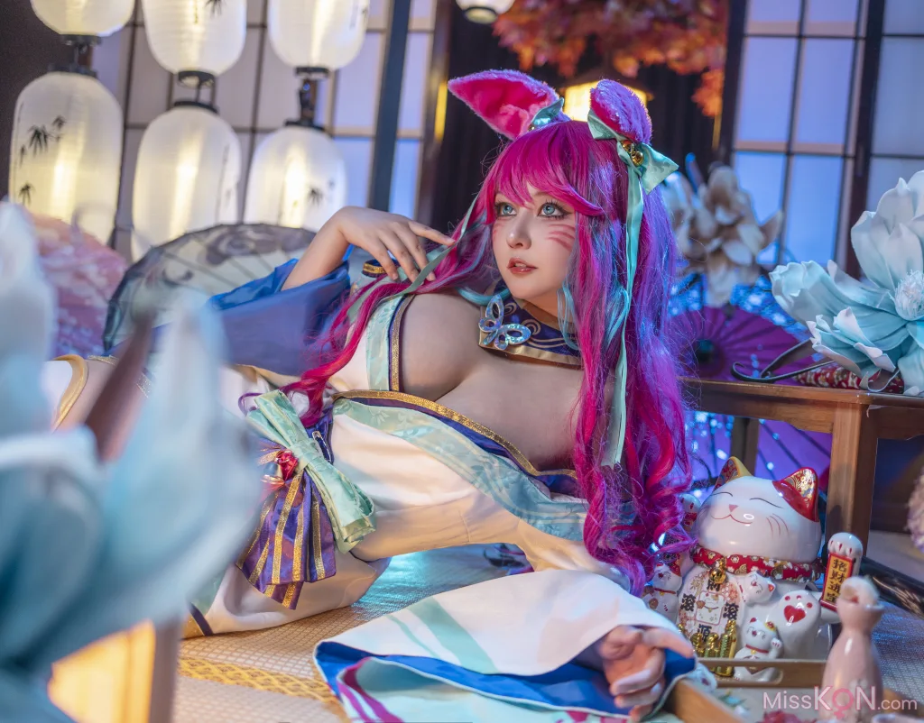 Coser@KANEKO_咔喵_ 英雄联盟 灵魂莲华 阿狸