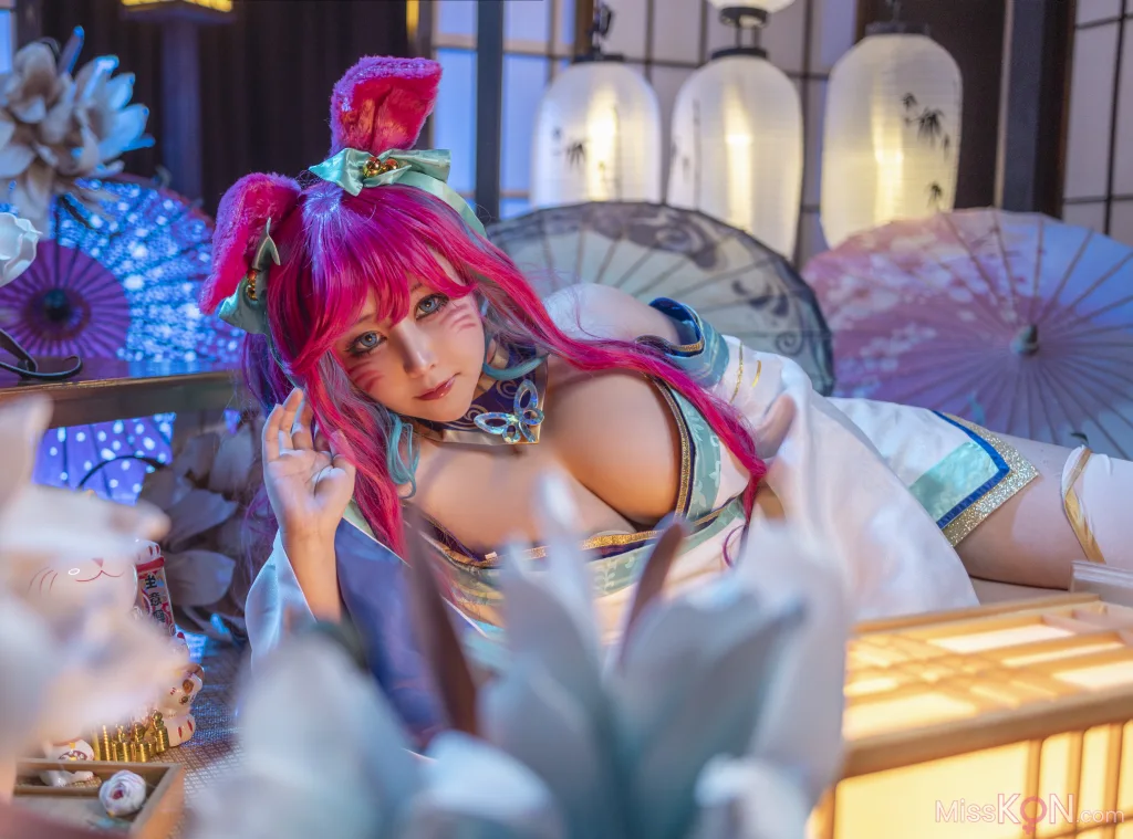 Coser@KANEKO_咔喵_ 英雄联盟 灵魂莲华 阿狸
