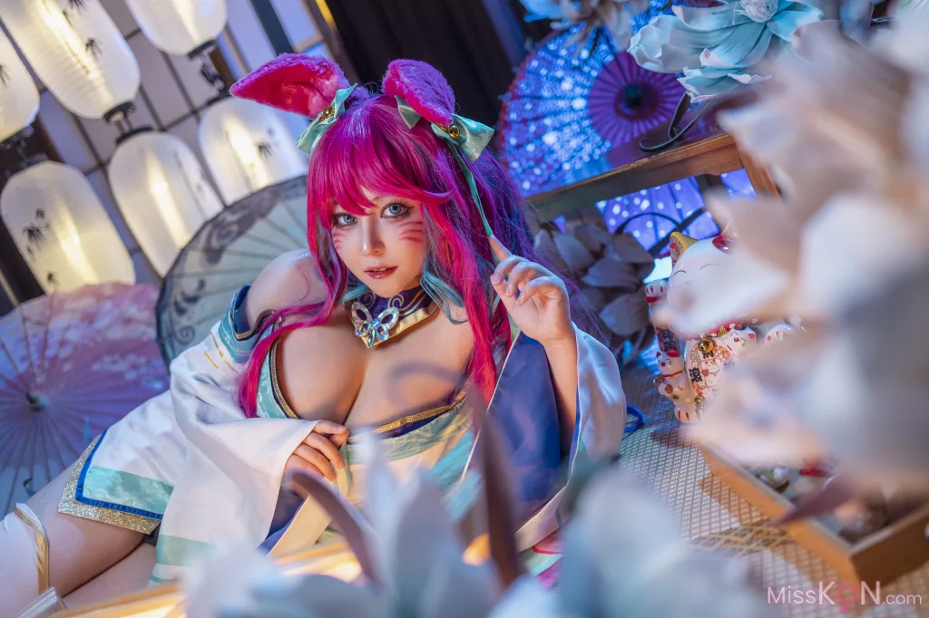 Coser@KANEKO_咔喵_ 英雄联盟 灵魂莲华 阿狸