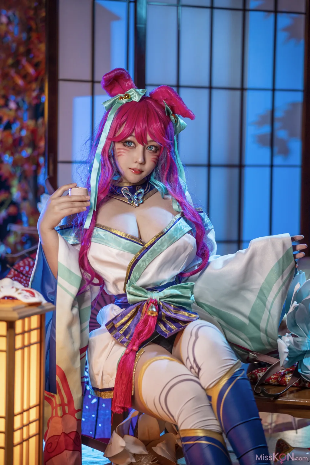 Coser@KANEKO_咔喵_ 英雄联盟 灵魂莲华 阿狸