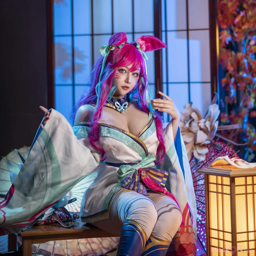Coser@KANEKO_咔喵_ 英雄联盟 灵魂莲华 阿狸